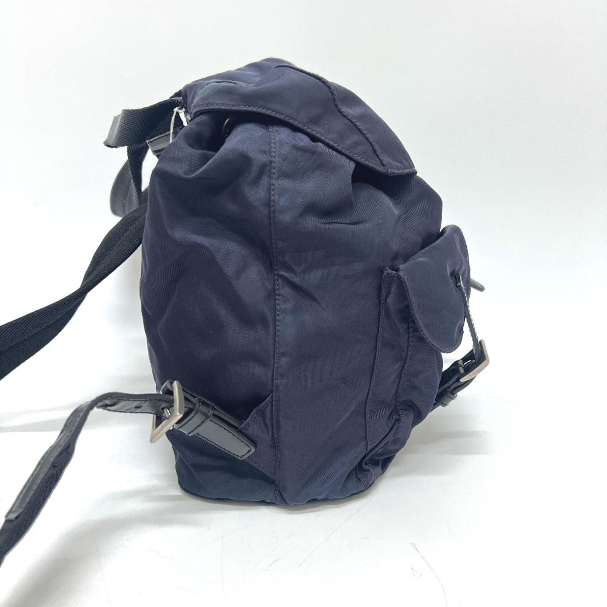 Nylon Leather Backpack (Pre-Owned) - Prada - Modalova