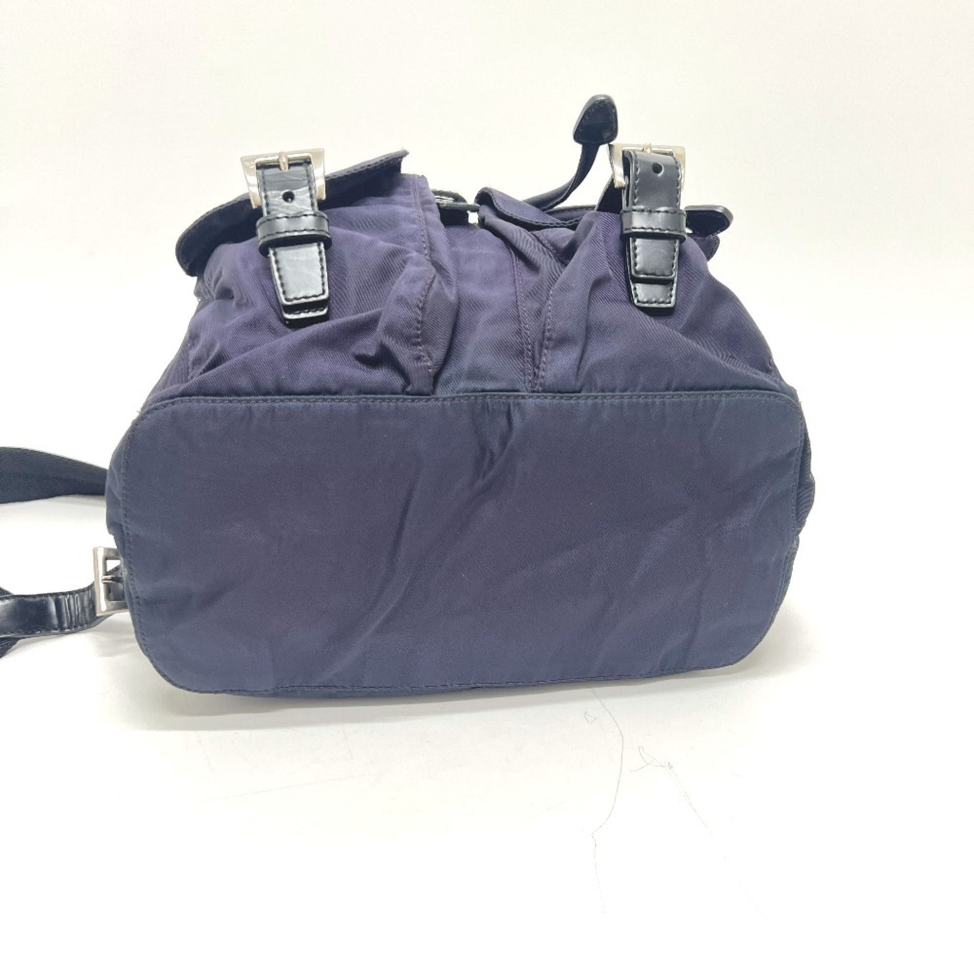 Nylon Leather Backpack (Pre-Owned) - Prada - Modalova
