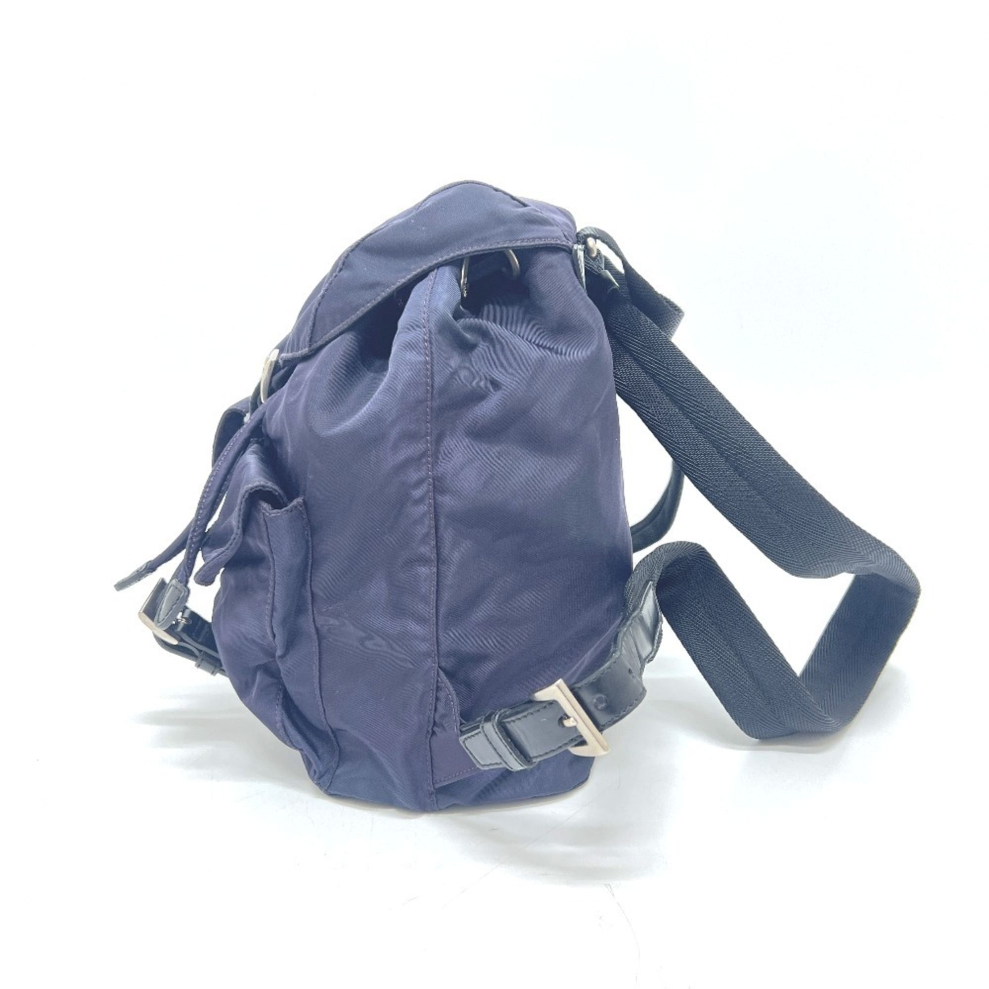 Nylon Leather Backpack (Pre-Owned) - Prada - Modalova