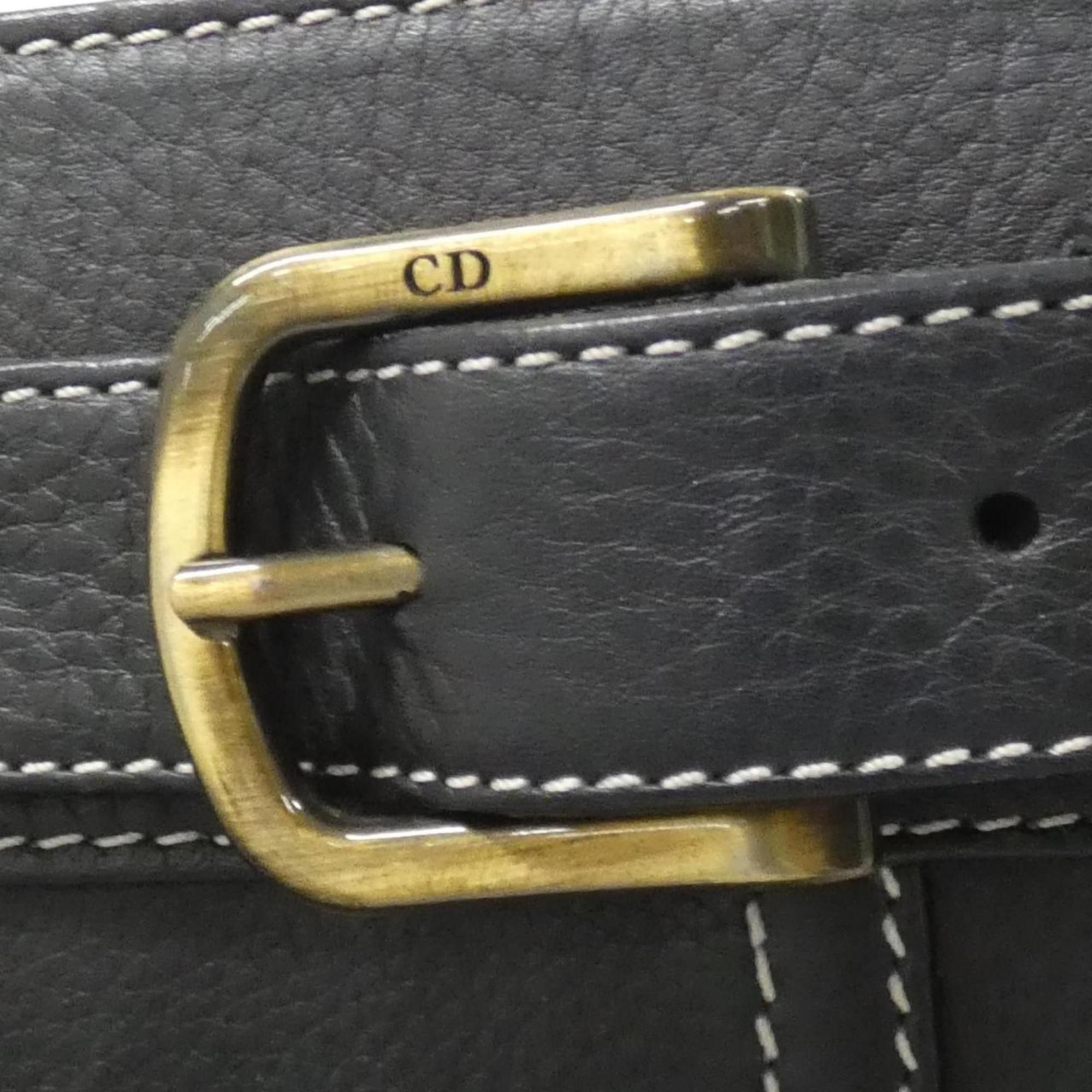 Leather Handbag (Pre-Owned) - Christian Dior - Modalova