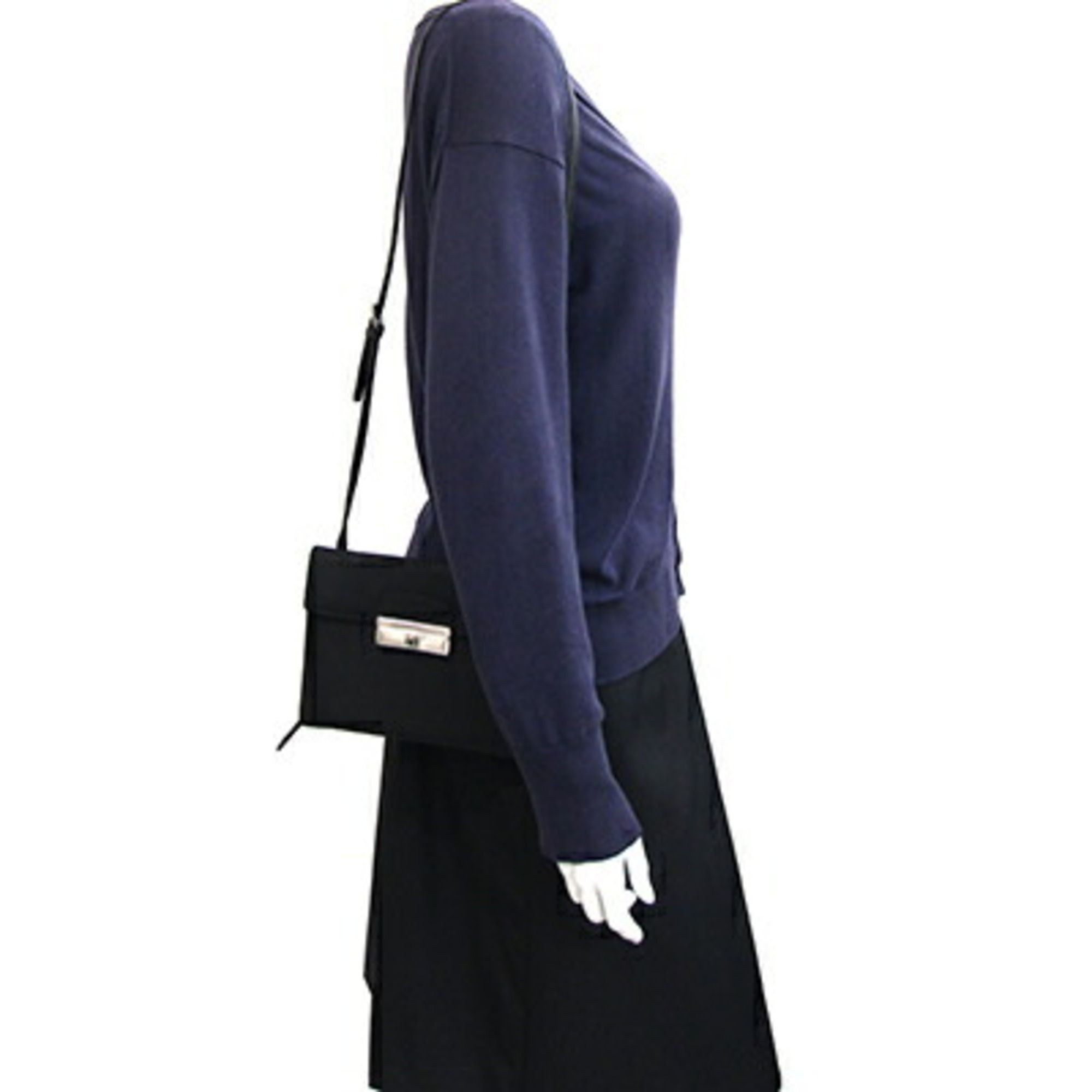 Nylon Leather Pochette Shoulder Bag (Pre-Owned) - Prada - Modalova