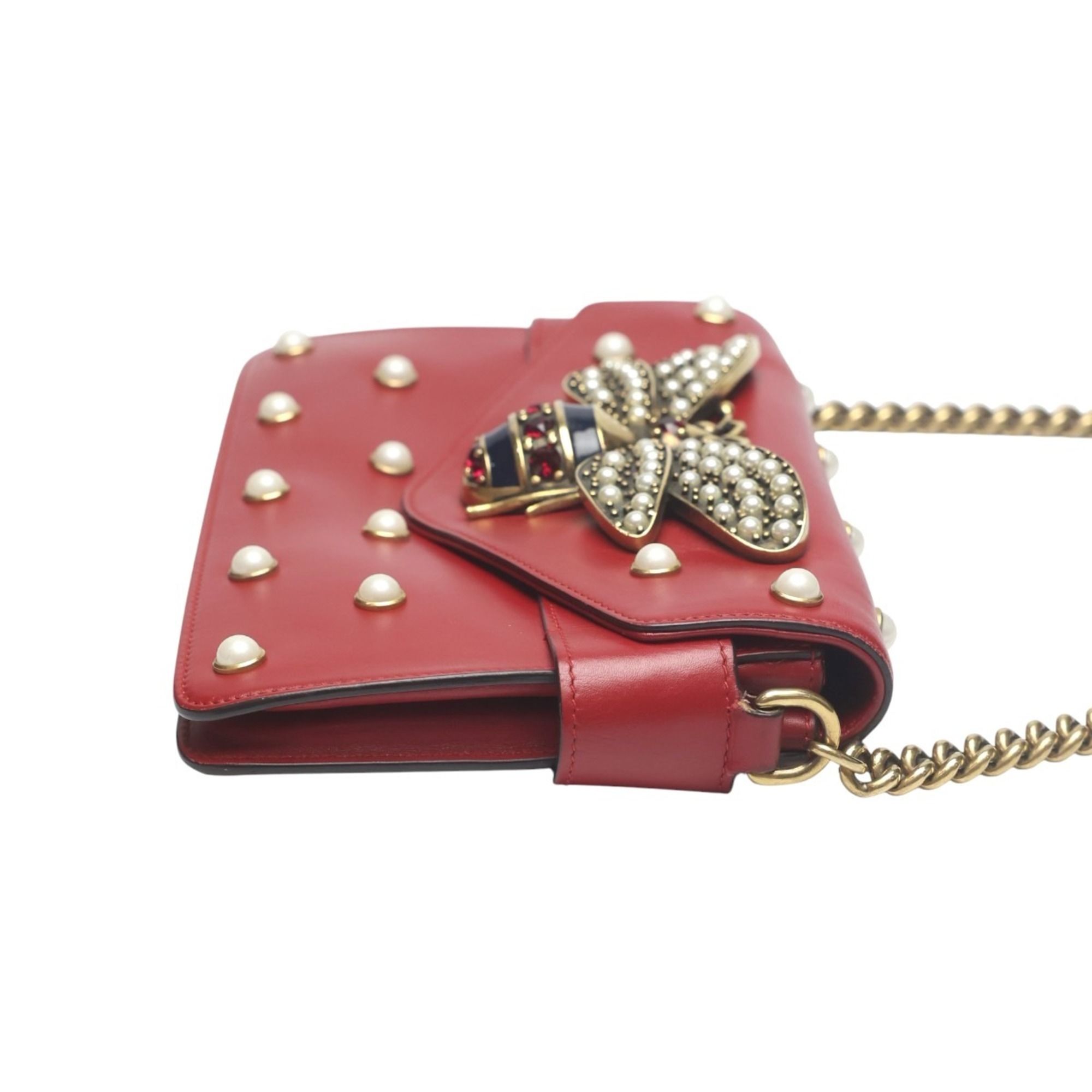 Leather Handbag Shoulder Bag (Pre-Owned) - Gucci - Modalova