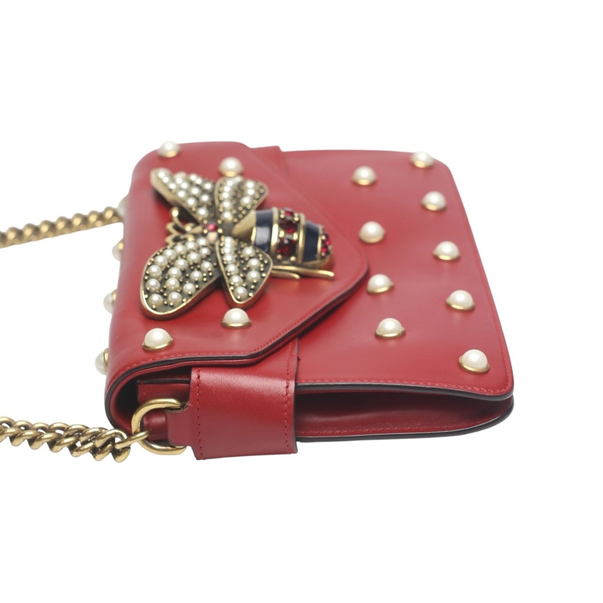Leather Handbag Shoulder Bag (Pre-Owned) - Gucci - Modalova
