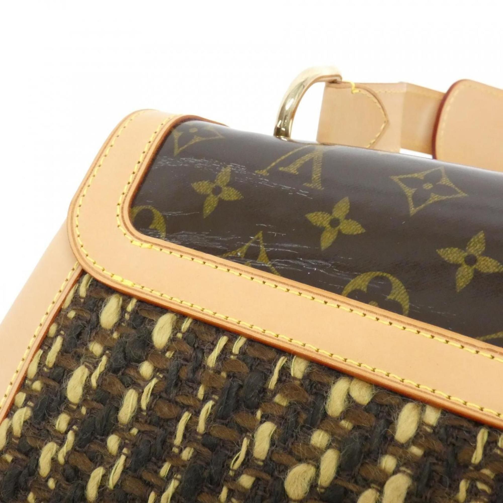 Pvc Tweed Handbag (Pre-Owned) - Louis Vuitton - Modalova