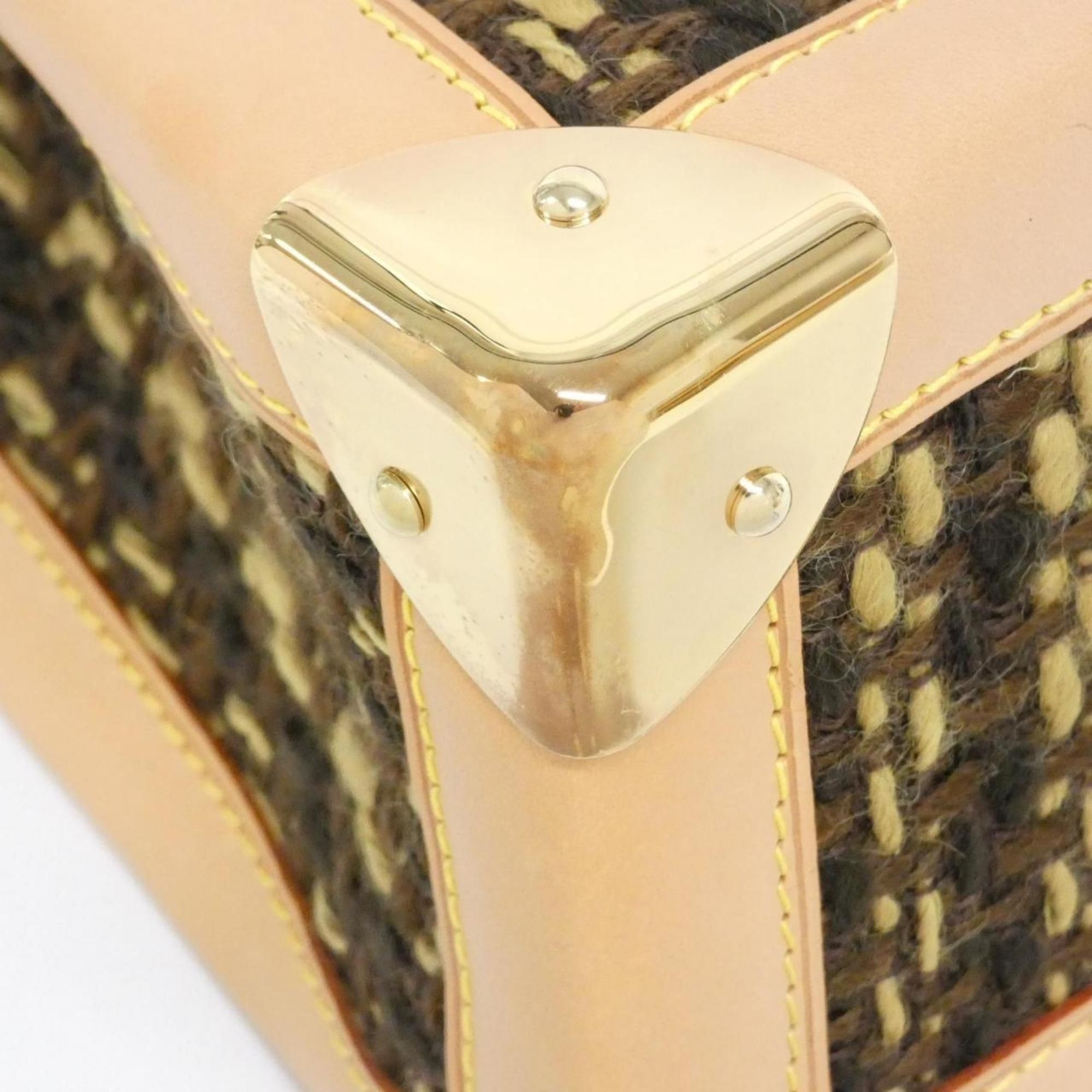 Pvc Tweed Handbag (Pre-Owned) - Louis Vuitton - Modalova