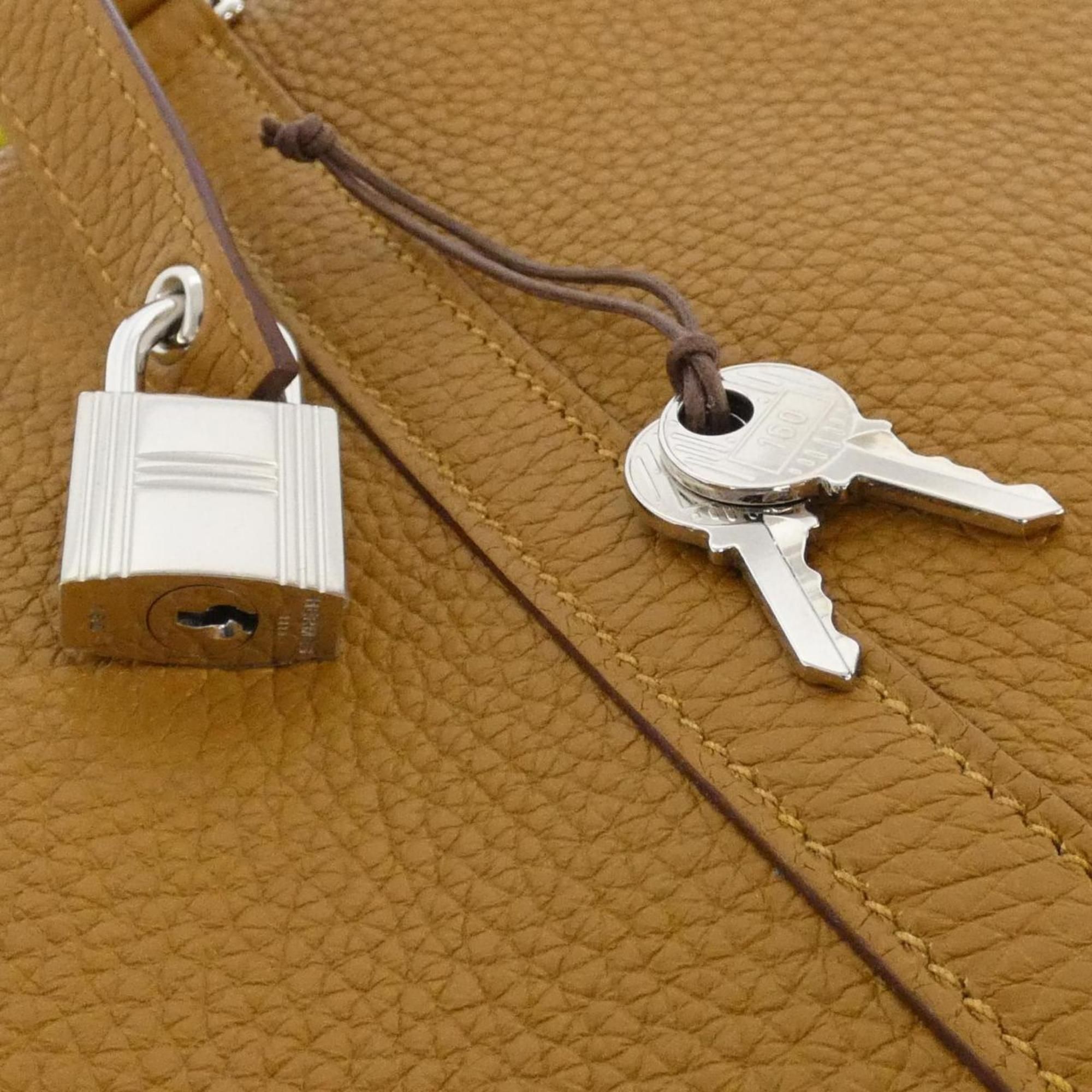 Taurillon Clemence Leather Handbag (Pre-Owned) - Hermes - Modalova
