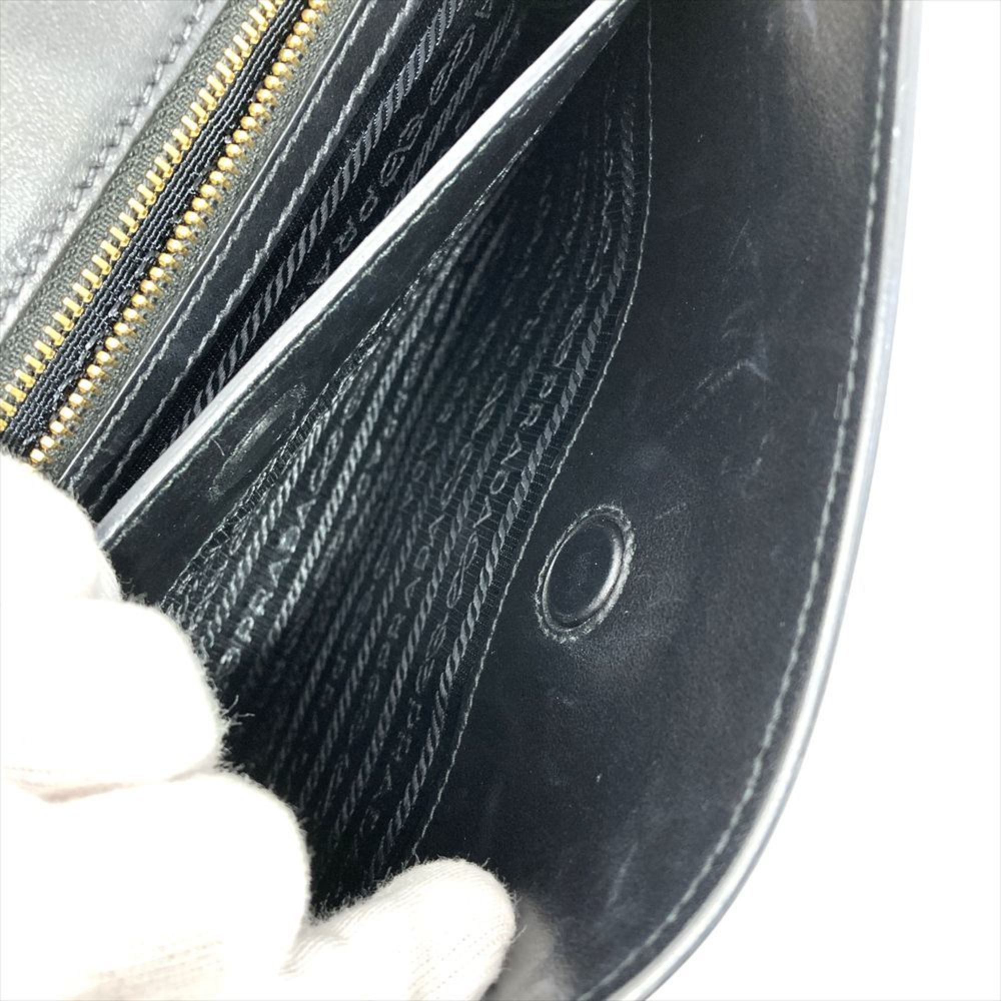 Leather Shoulder Bag (Pre-Owned) - Prada - Modalova