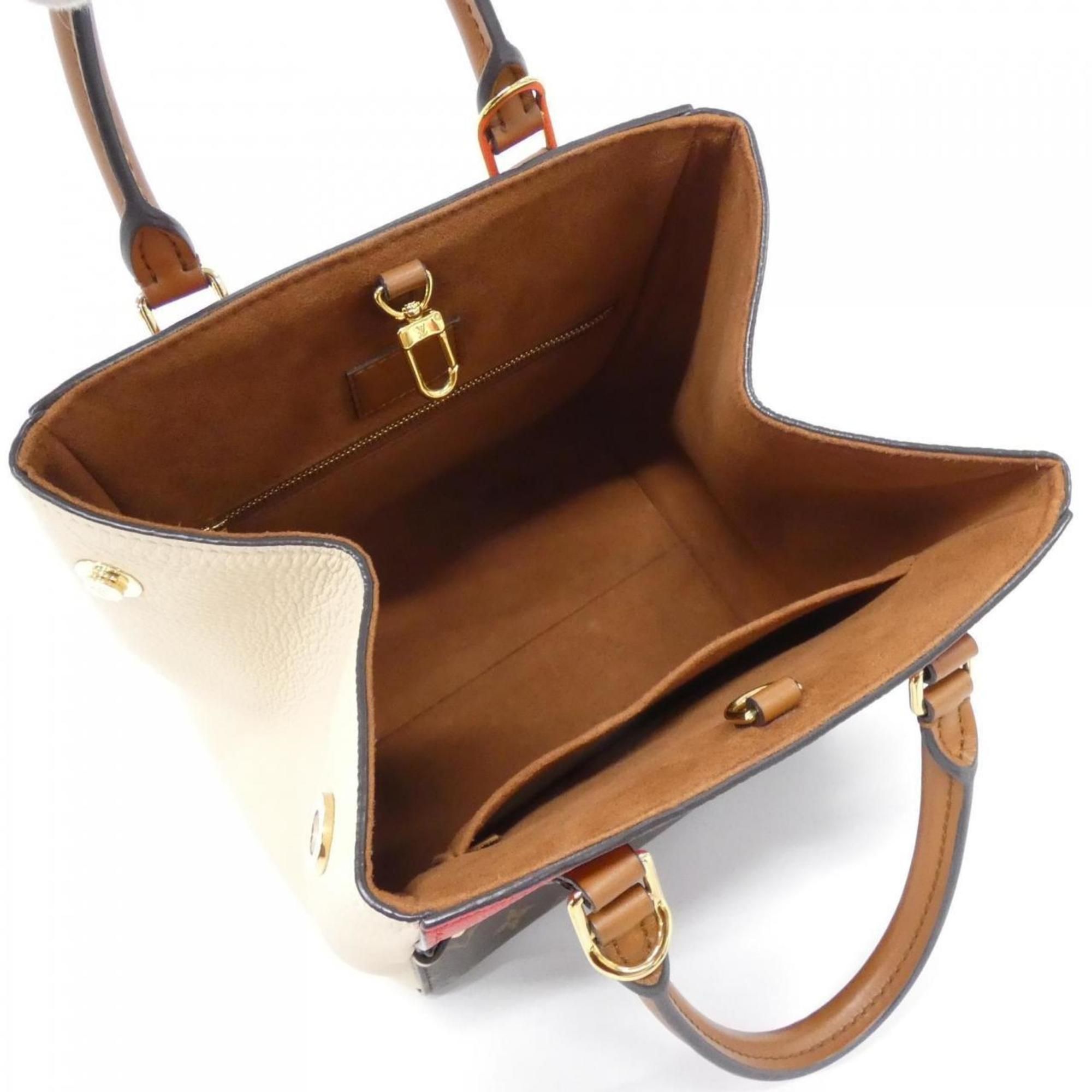 Monogram Coated Canvas Leather Handbag (Pre-Owned) - Louis Vuitton - Modalova