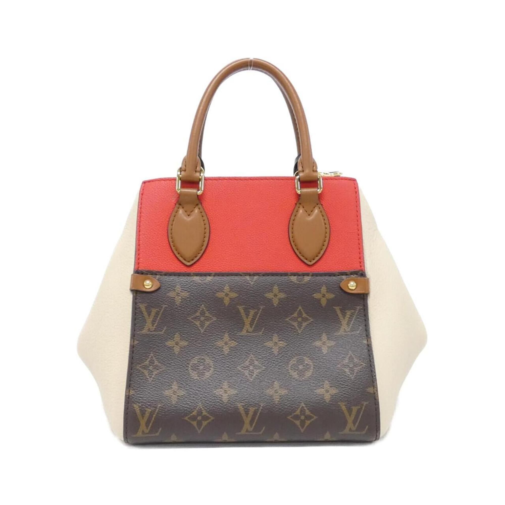 Monogram Coated Canvas Leather Handbag (Pre-Owned) - Louis Vuitton - Modalova