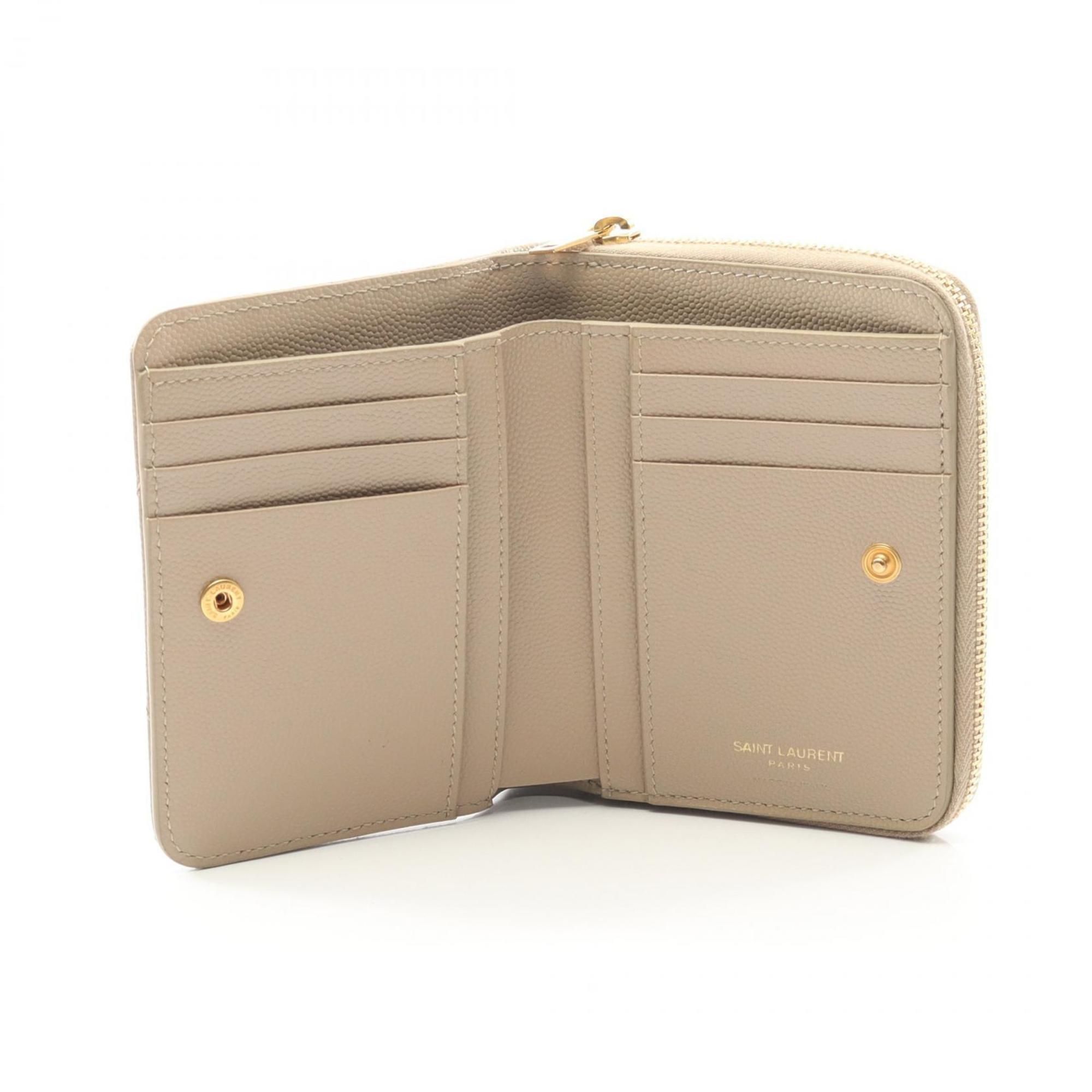 Leather Wallet (Bi-Fold) (Pre-Owned) - Yves Saint Laurent - Modalova