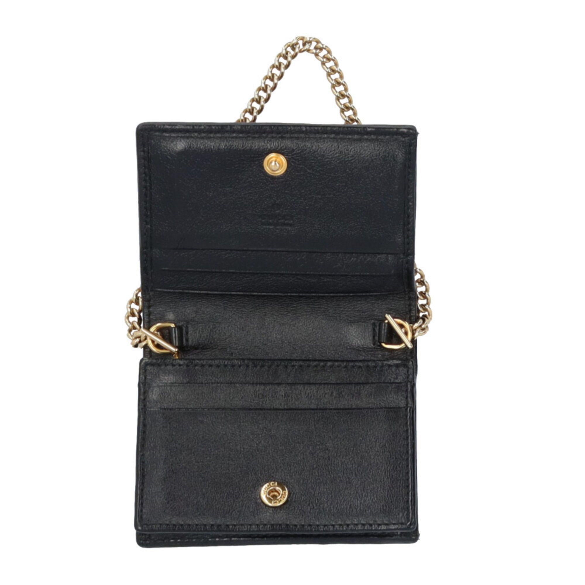 Leather Chain/Shoulder Wallet (Pre-Owned) - Gucci - Modalova