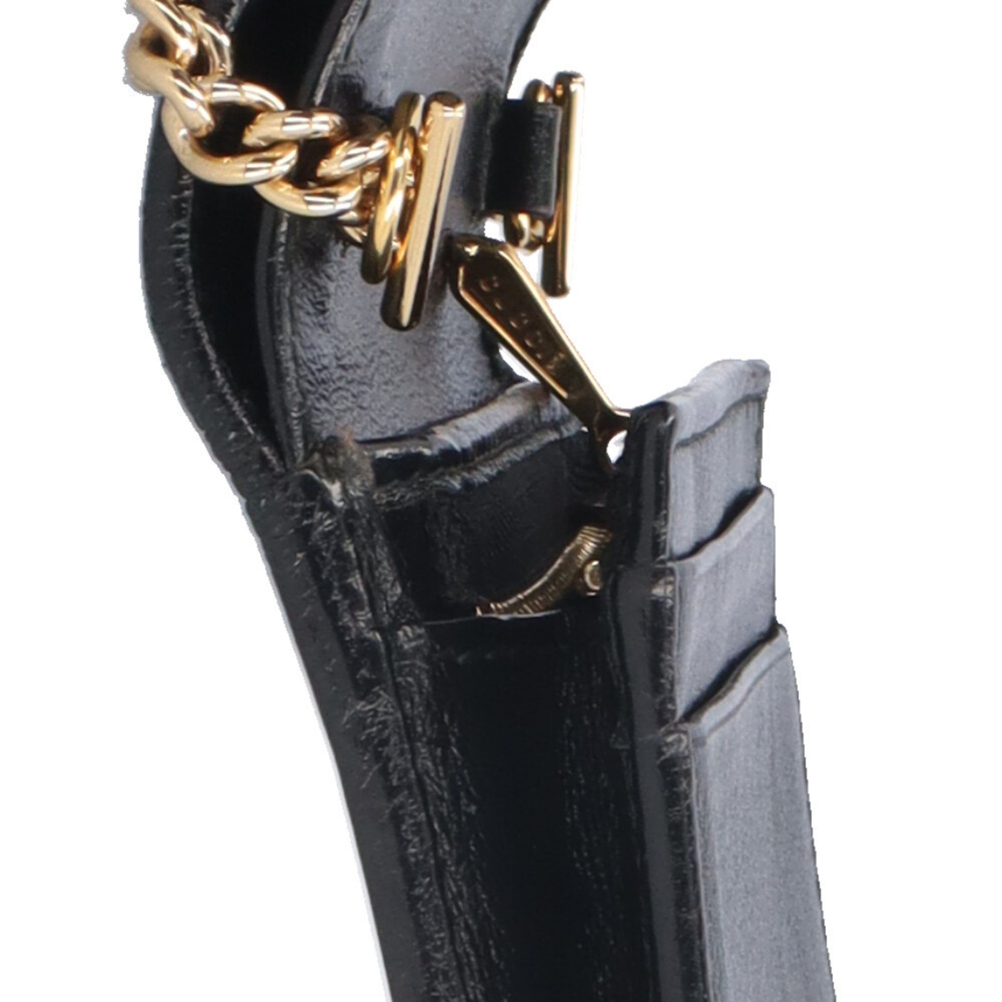 Leather Chain/Shoulder Wallet (Pre-Owned) - Gucci - Modalova