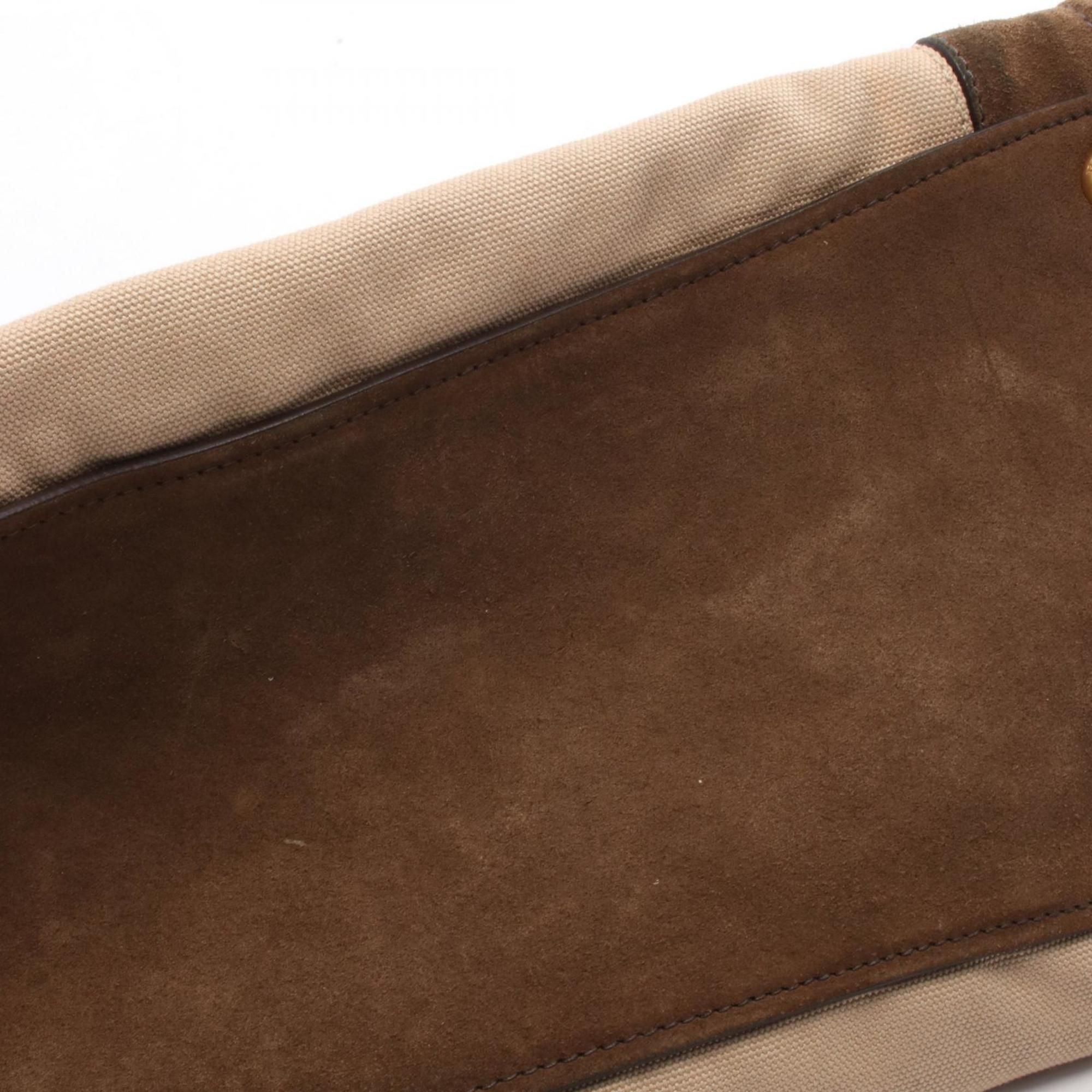 Canvas Suede Handbag (Pre-Owned) - Prada - Modalova