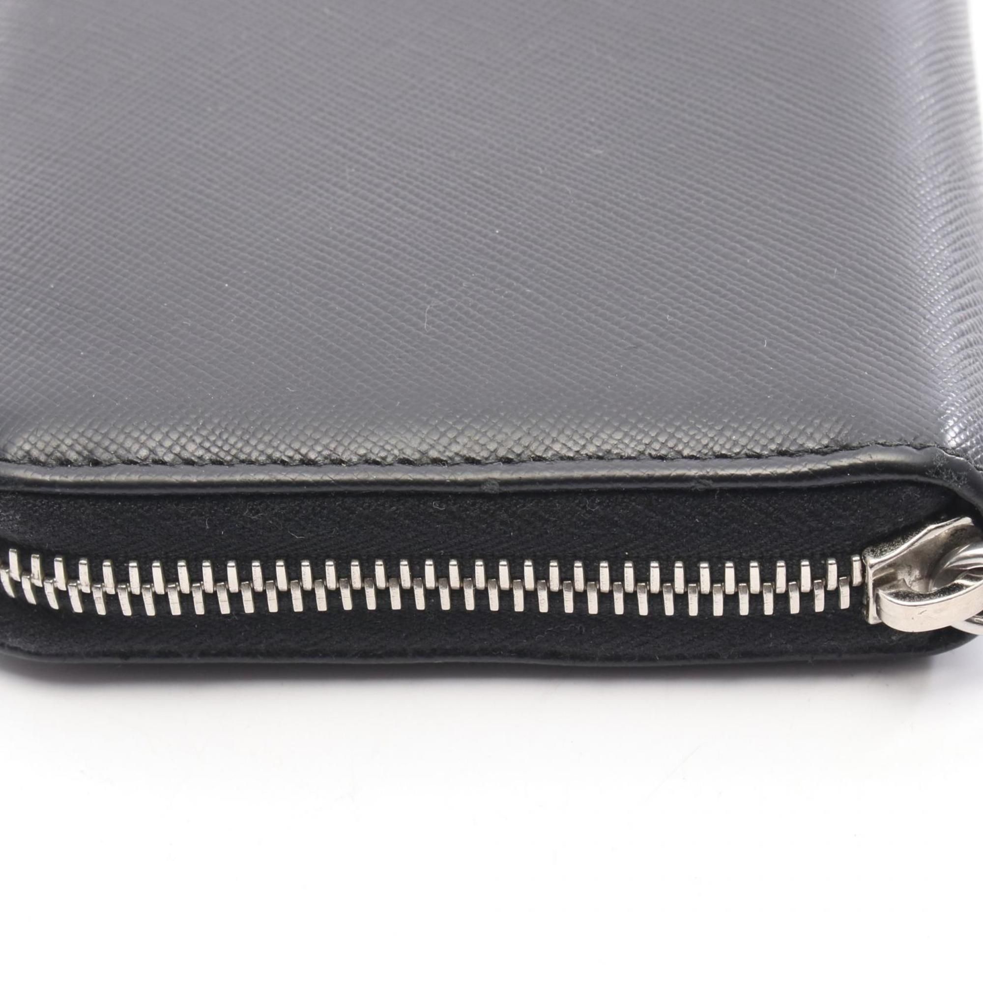 Leather Long Wallet (Bi-Fold) (Pre-Owned) - Prada - Modalova