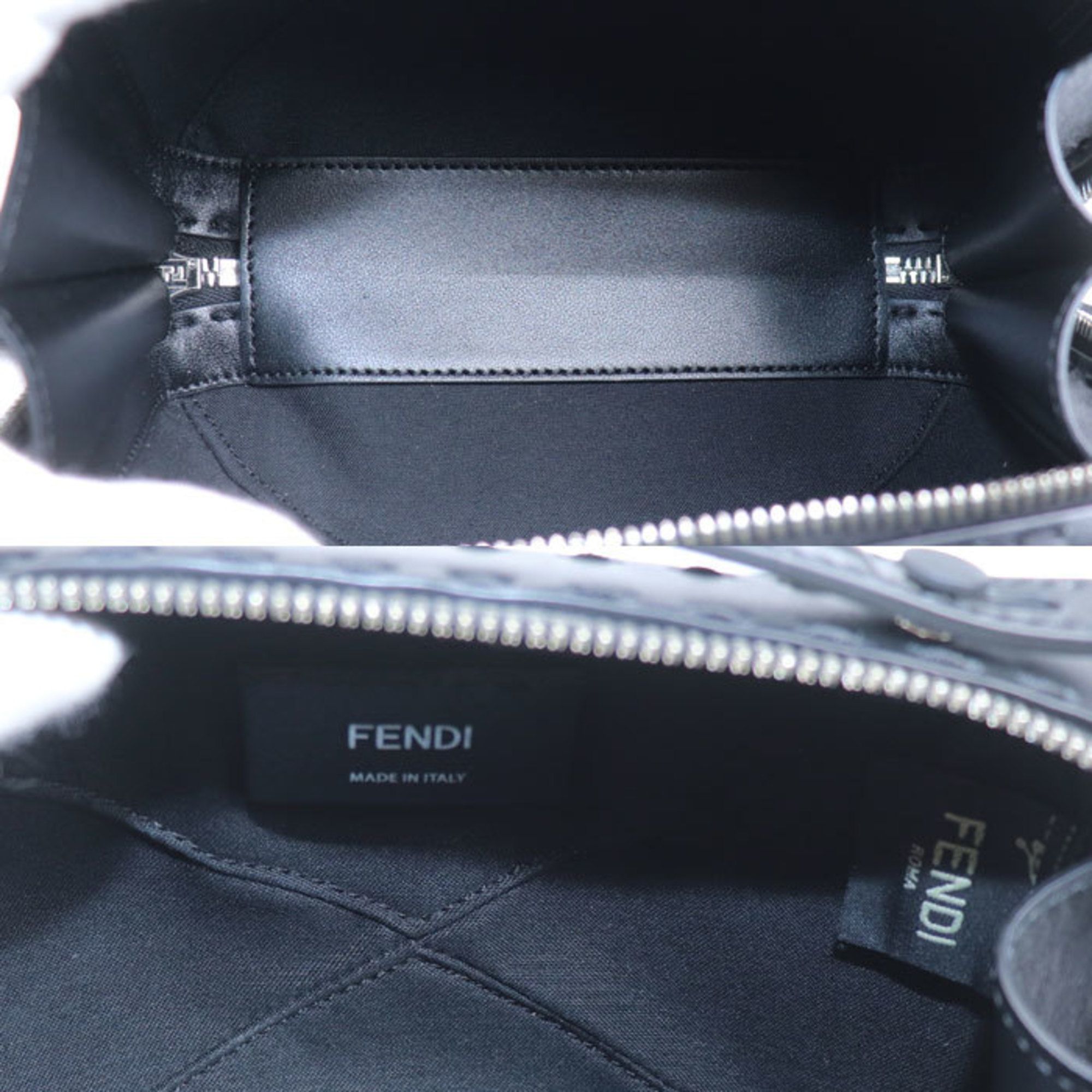 Canvas Leather Shoulder Bag (Pre-Owned) - Fendi - Modalova