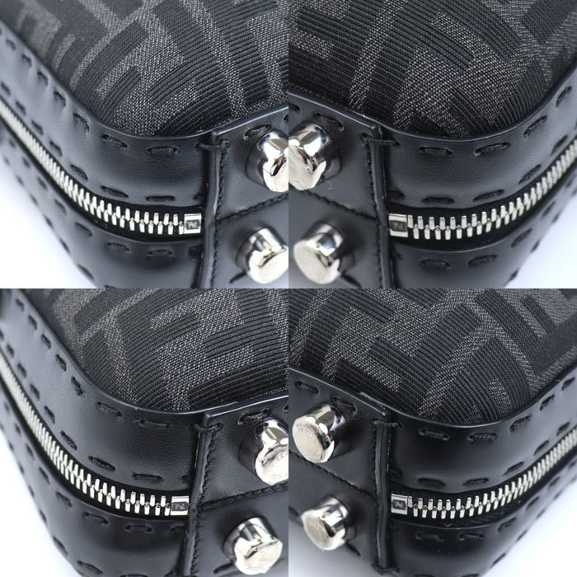 Canvas Leather Shoulder Bag (Pre-Owned) - Fendi - Modalova