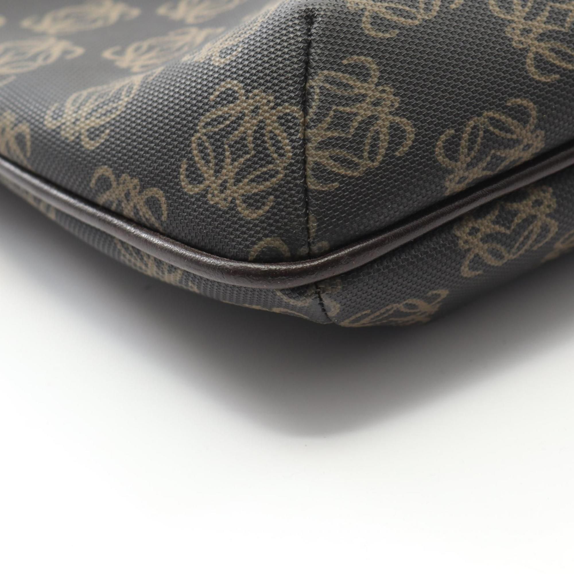 Coated Canvas Leather Shoulder Bag (Pre-Owned) - Loewe - Modalova