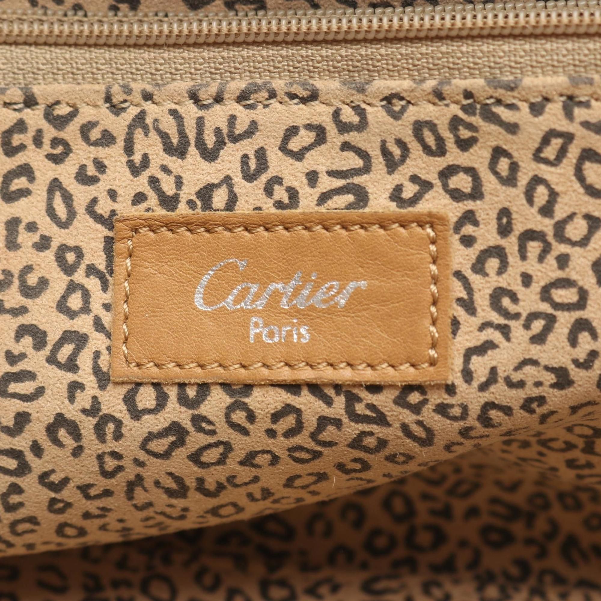 Leather Handbag (Pre-Owned) - Cartier - Modalova
