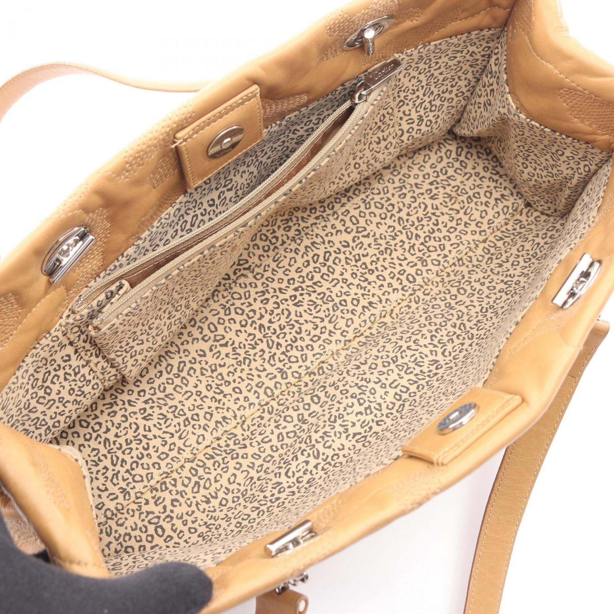 Leather Handbag (Pre-Owned) - Cartier - Modalova
