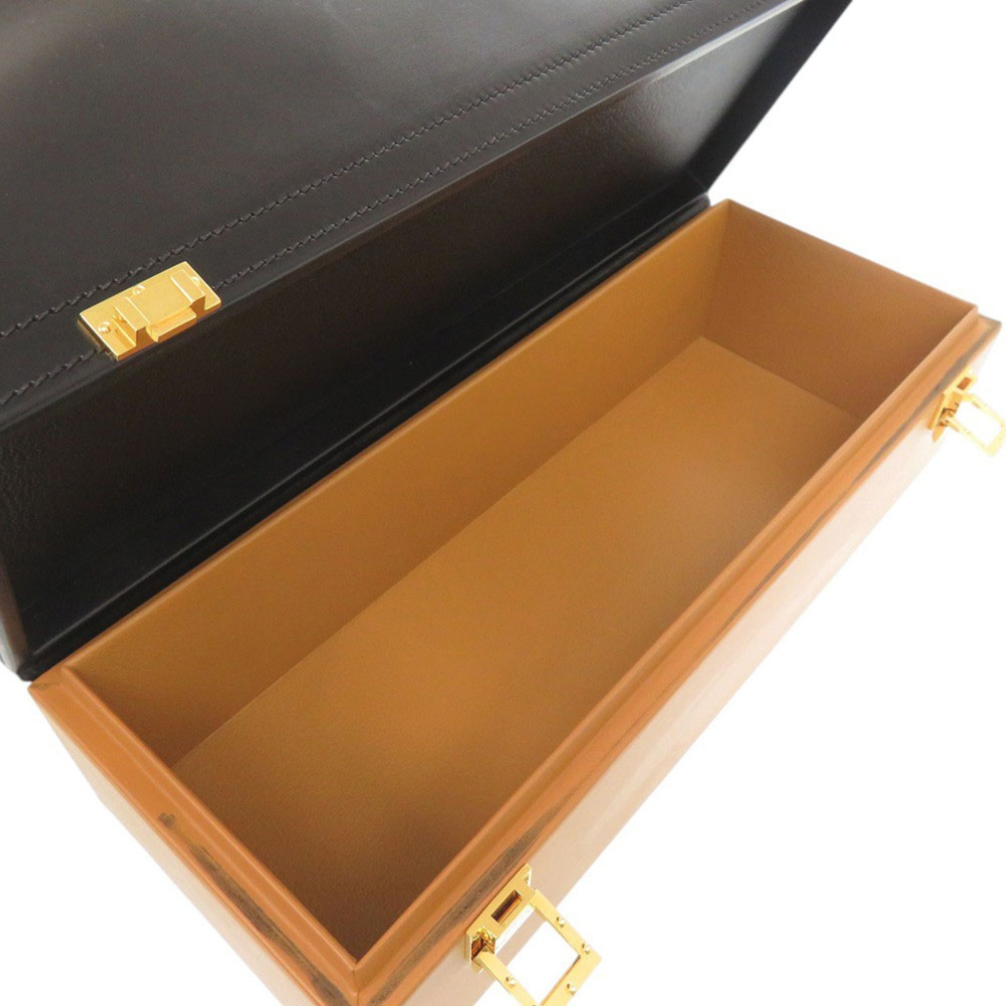 Box Calf Leather Chamonix Leather Handbag (Pre-Owned) - Hermes - Modalova