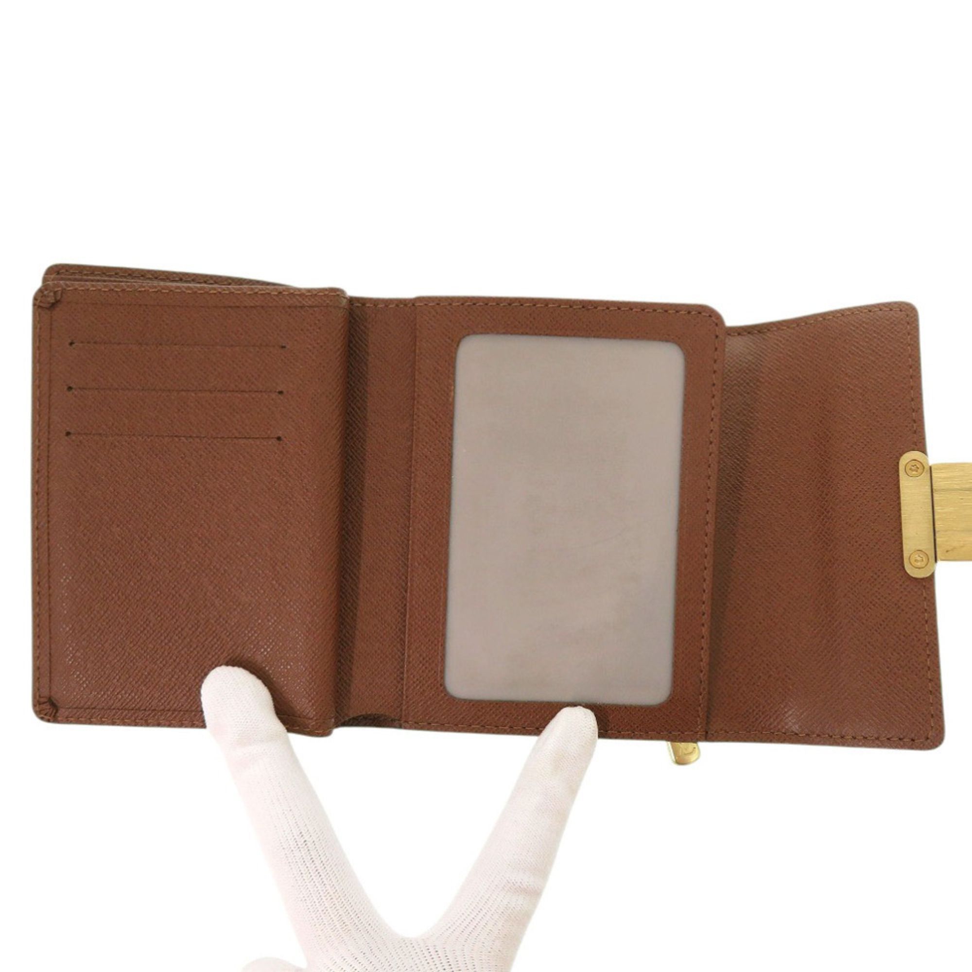 Monogram Canvas Wallet (Tri-Fold) (Pre-Owned) - Louis Vuitton - Modalova