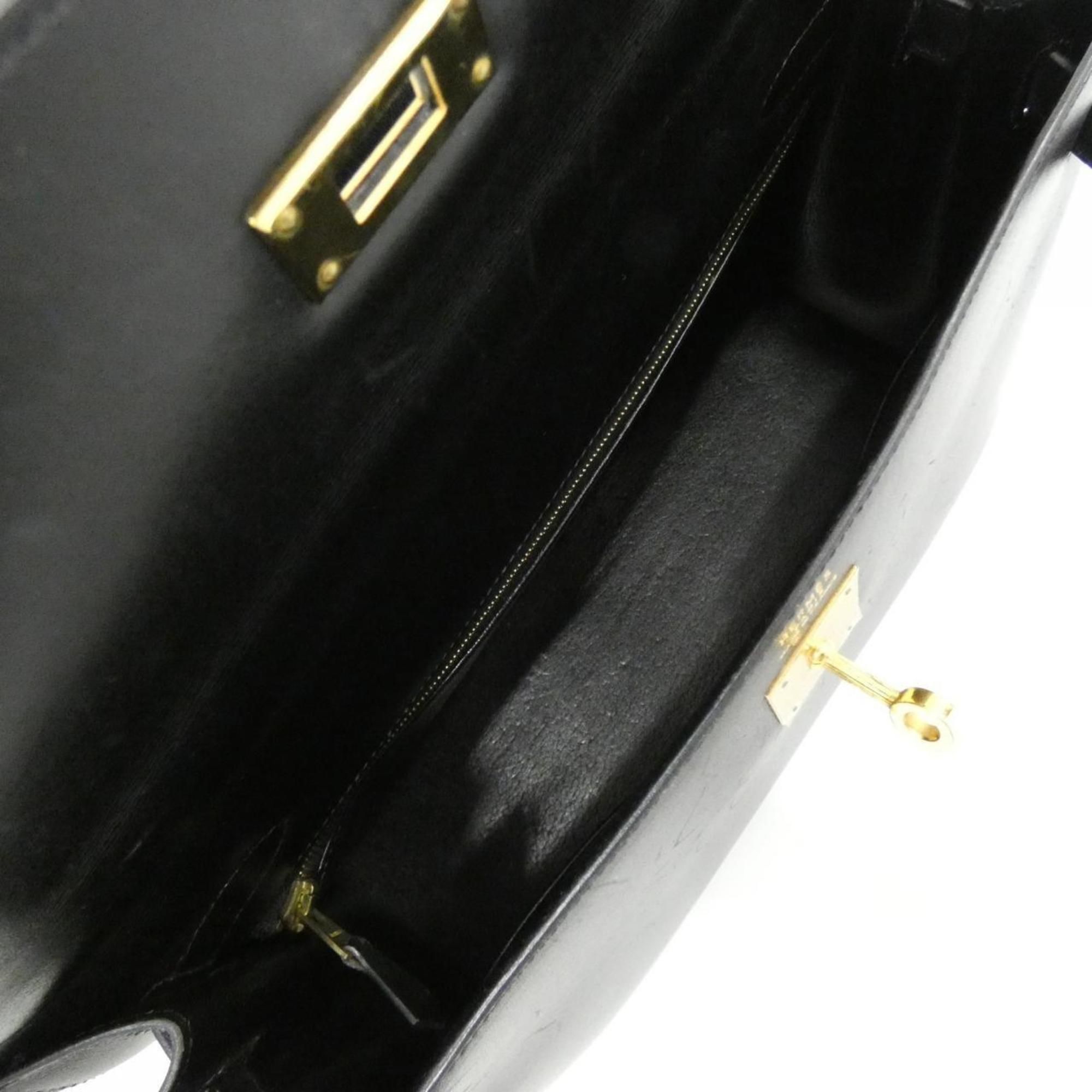 Box Calf Leather Handbag (Pre-Owned) - Hermes - Modalova