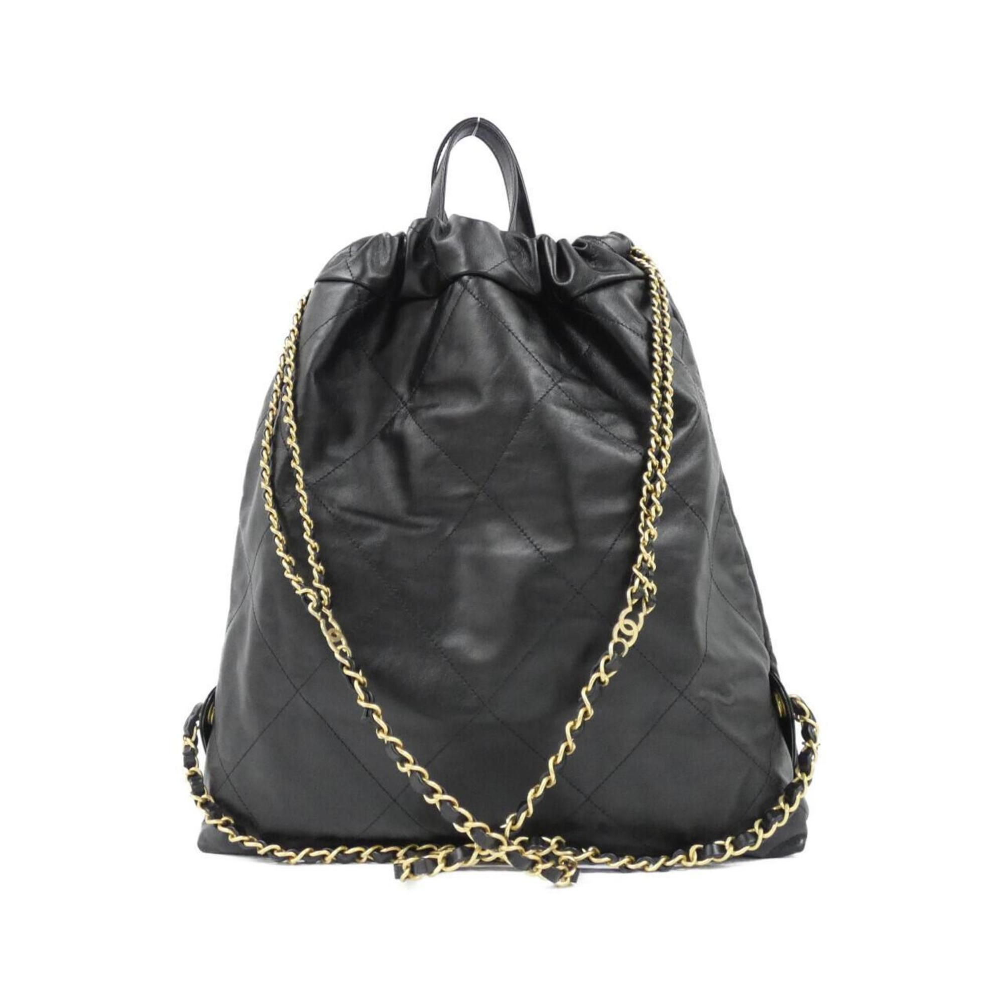 Leather Backpack (Pre-Owned) - Chanel - Modalova
