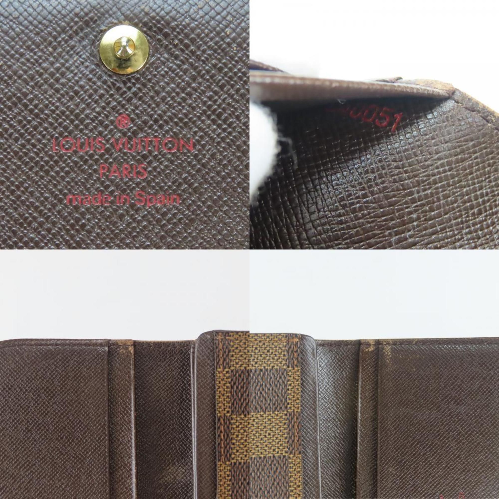Damier Wallet (Bi-Fold) (Pre-Owned) - Louis Vuitton - Modalova