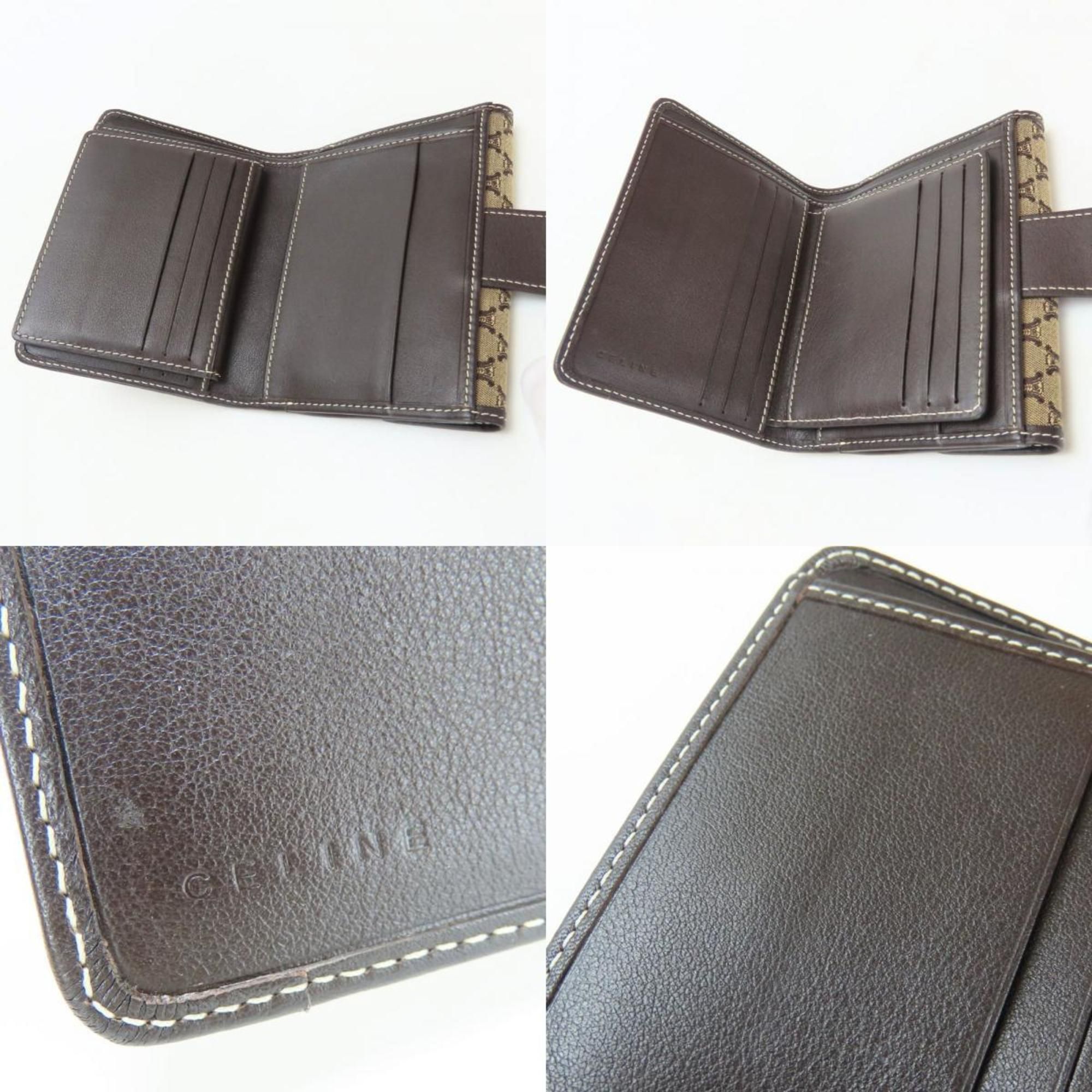 Macadam Canvas Leather Wallet (Bi-Fold) (Pre-Owned) - Celine - Modalova