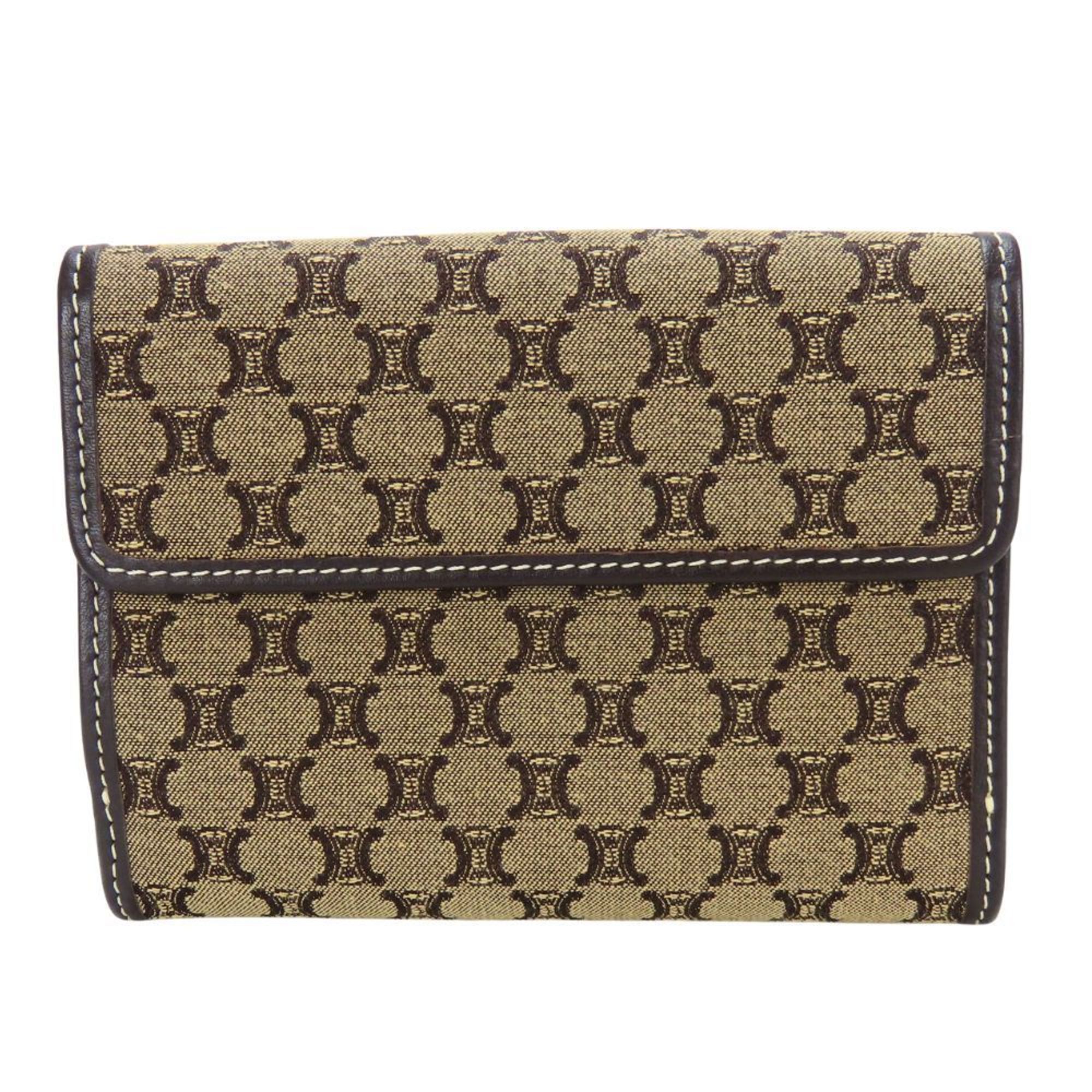 Macadam Canvas Leather Wallet (Bi-Fold) (Pre-Owned) - Celine - Modalova