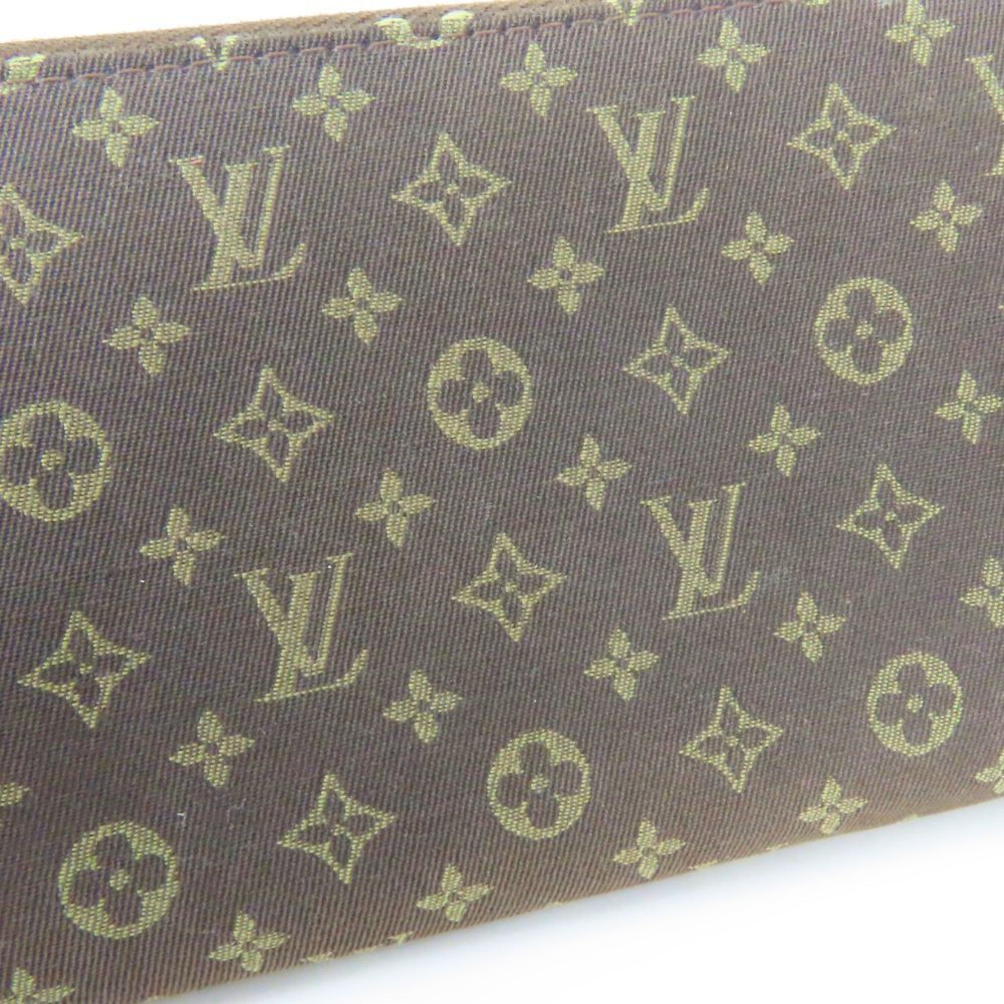 Monogram Mini Lin Long Wallet (Bi-Fold) (Pre-Owned) - Louis Vuitton - Modalova