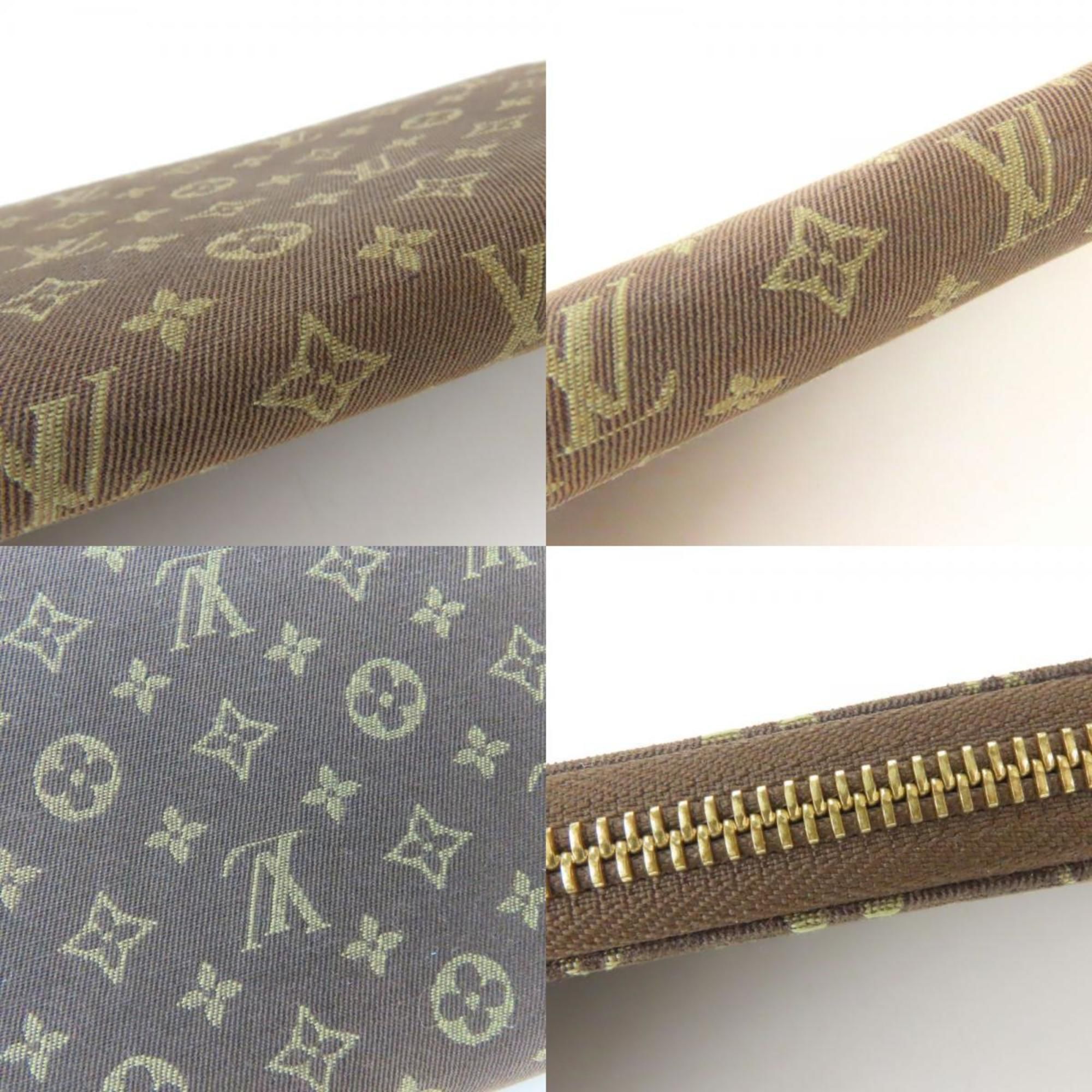 Monogram Mini Lin Long Wallet (Bi-Fold) (Pre-Owned) - Louis Vuitton - Modalova