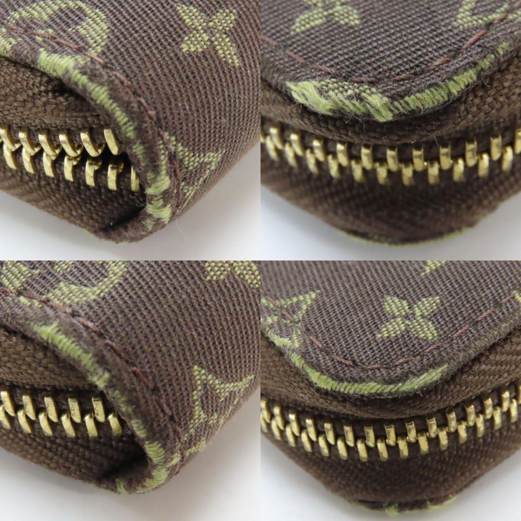 Monogram Mini Lin Long Wallet (Bi-Fold) (Pre-Owned) - Louis Vuitton - Modalova