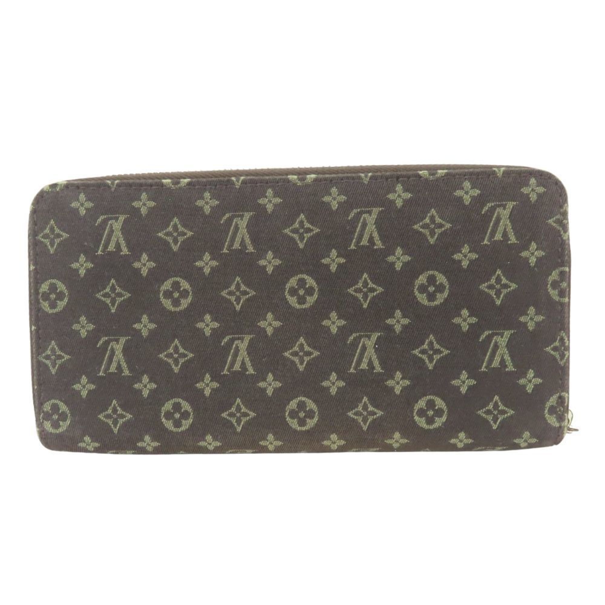 Monogram Mini Lin Long Wallet (Bi-Fold) (Pre-Owned) - Louis Vuitton - Modalova