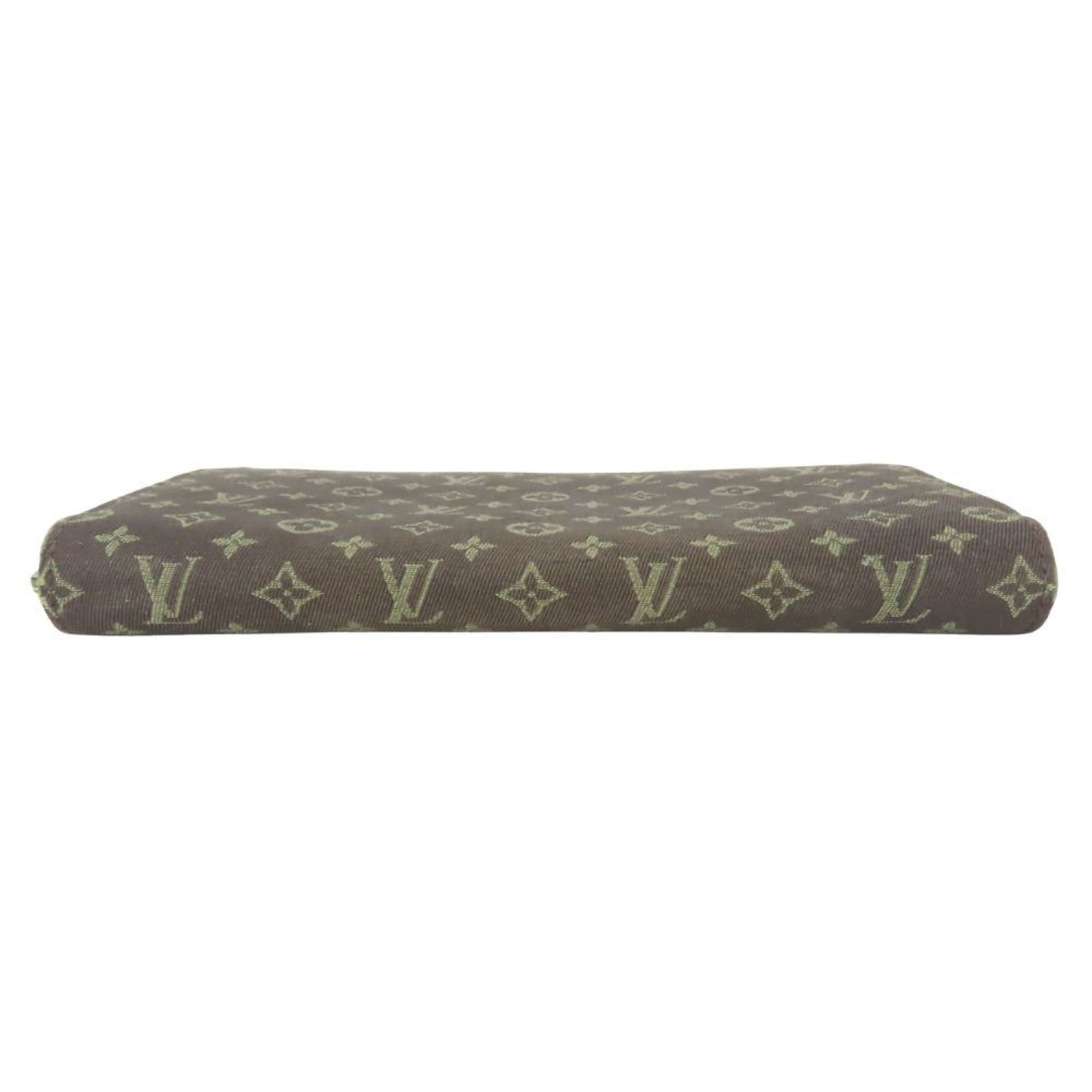 Monogram Mini Lin Long Wallet (Bi-Fold) (Pre-Owned) - Louis Vuitton - Modalova