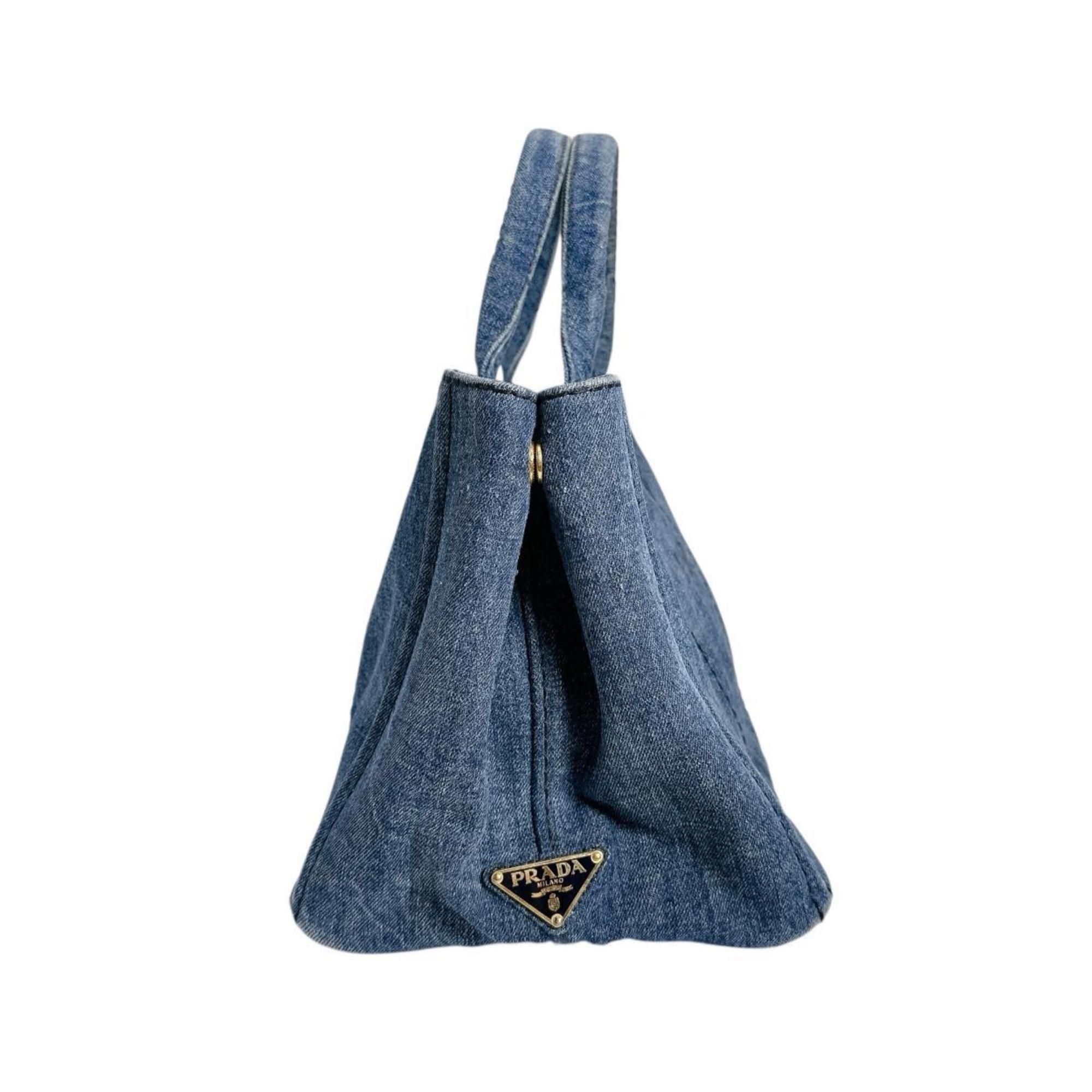 Denim Tote Bag (Pre-Owned) - Prada - Modalova