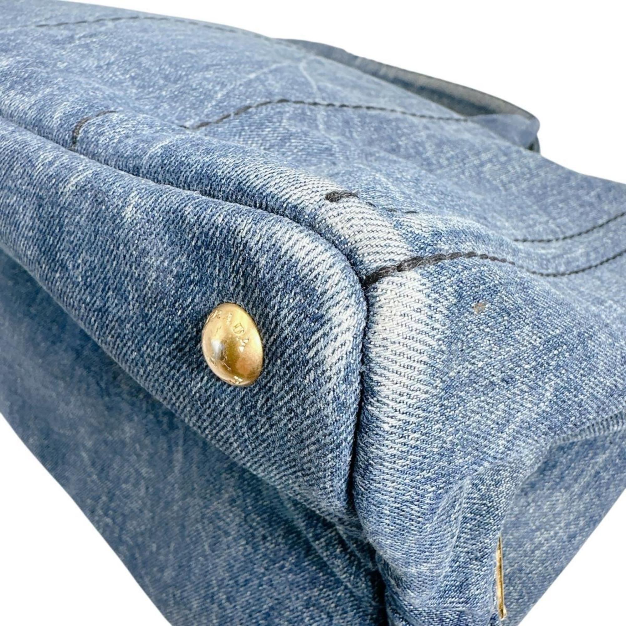 Denim Tote Bag (Pre-Owned) - Prada - Modalova