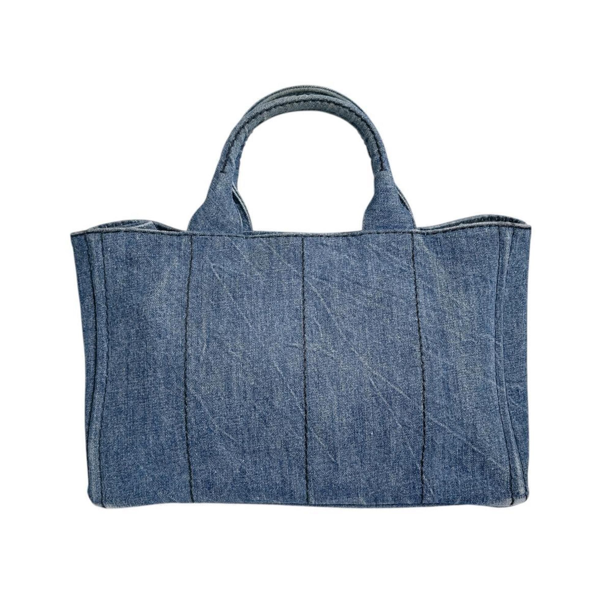 Denim Tote Bag (Pre-Owned) - Prada - Modalova