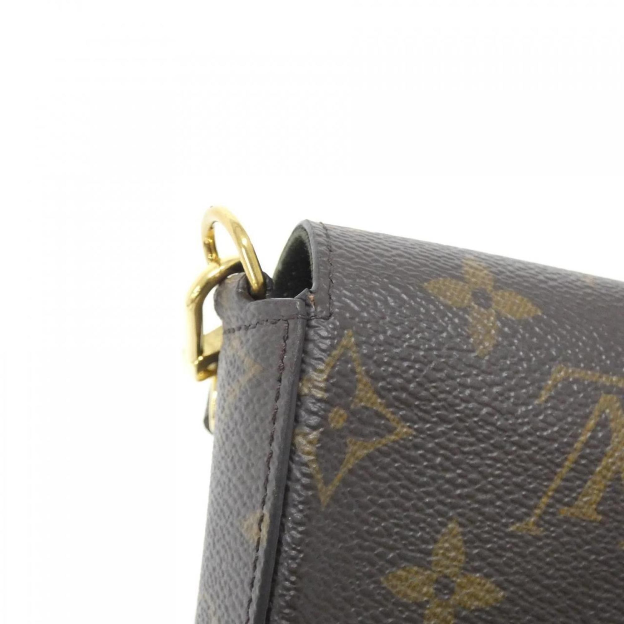 Coated Canvas Pochette Pouch Shoulder Bag (Pre-Owned) - Louis Vuitton - Modalova