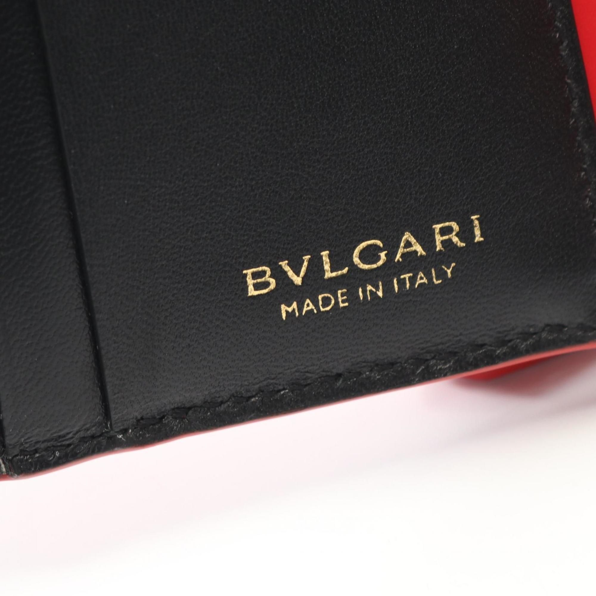 Leather Wallet (Bi-Fold) (Pre-Owned) - Bvlgari - Modalova