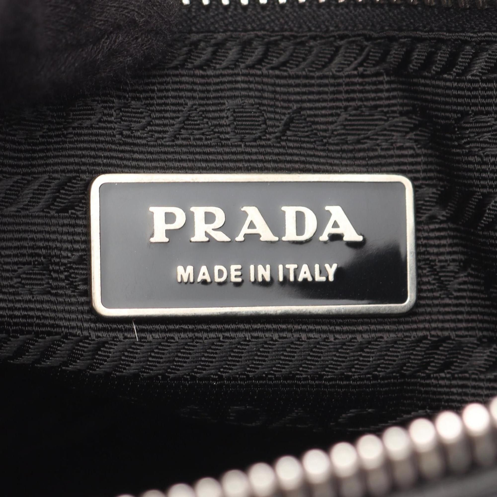 Nylon Leather Shoulder Bag (Pre-Owned) - Prada - Modalova