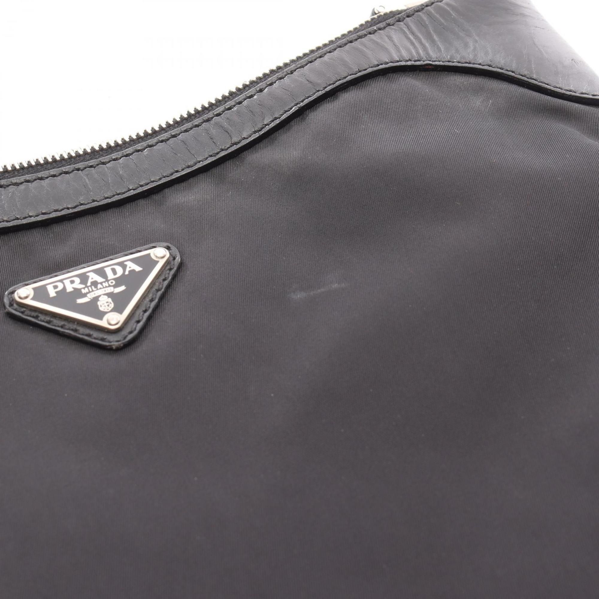Nylon Leather Shoulder Bag (Pre-Owned) - Prada - Modalova