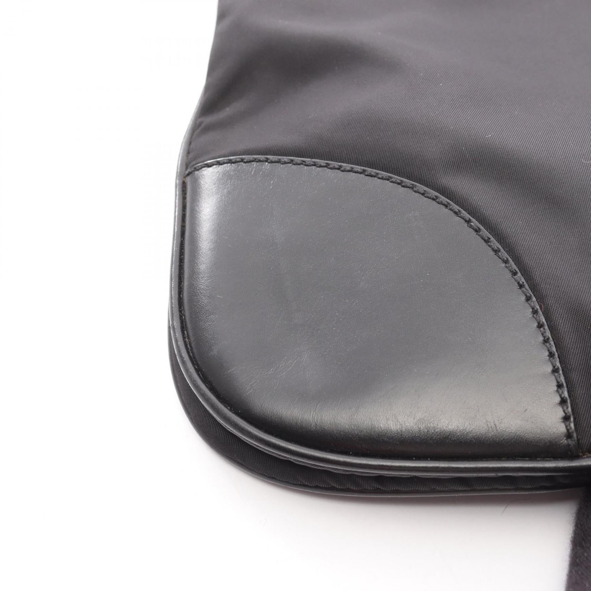 Nylon Leather Shoulder Bag (Pre-Owned) - Prada - Modalova