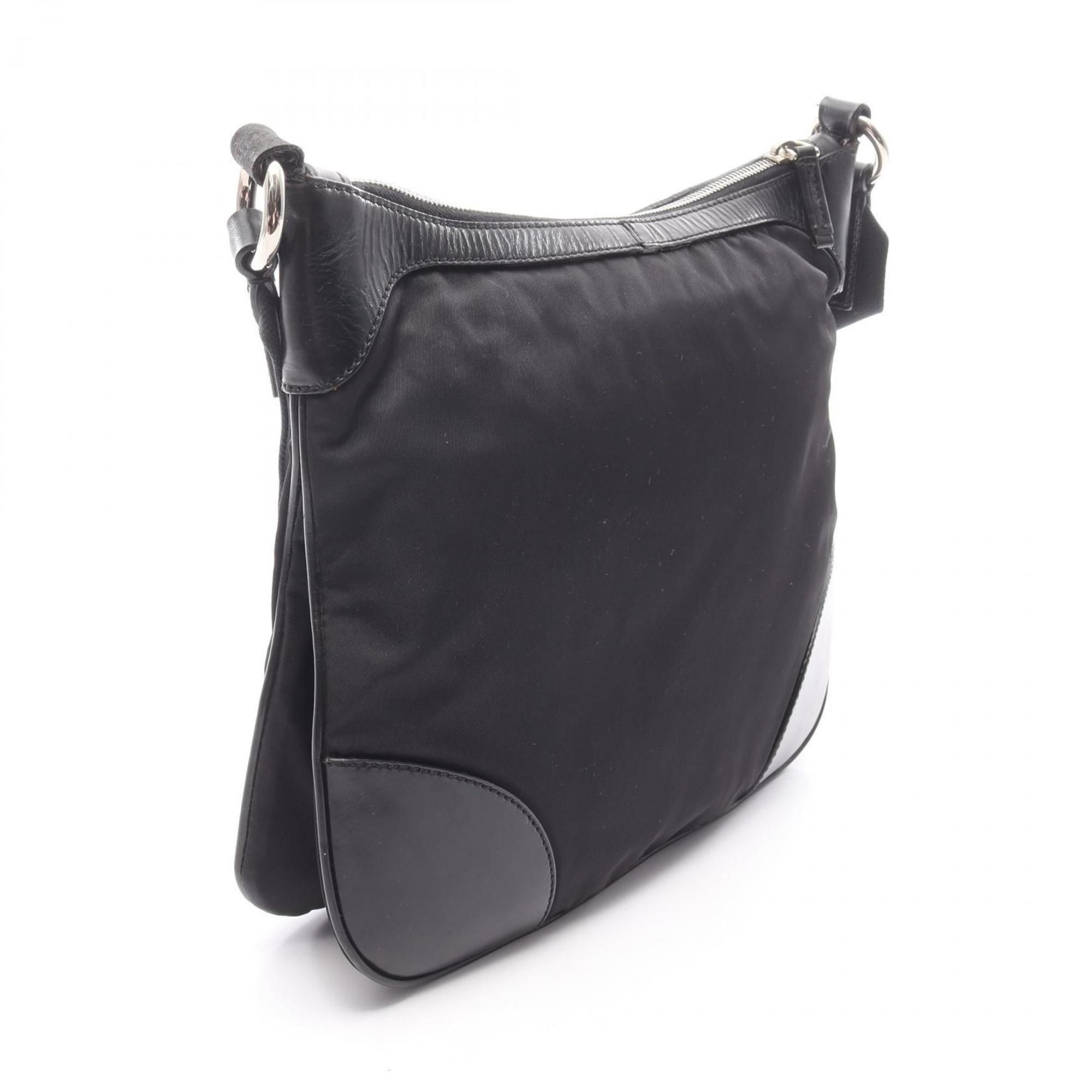 Nylon Leather Shoulder Bag (Pre-Owned) - Prada - Modalova
