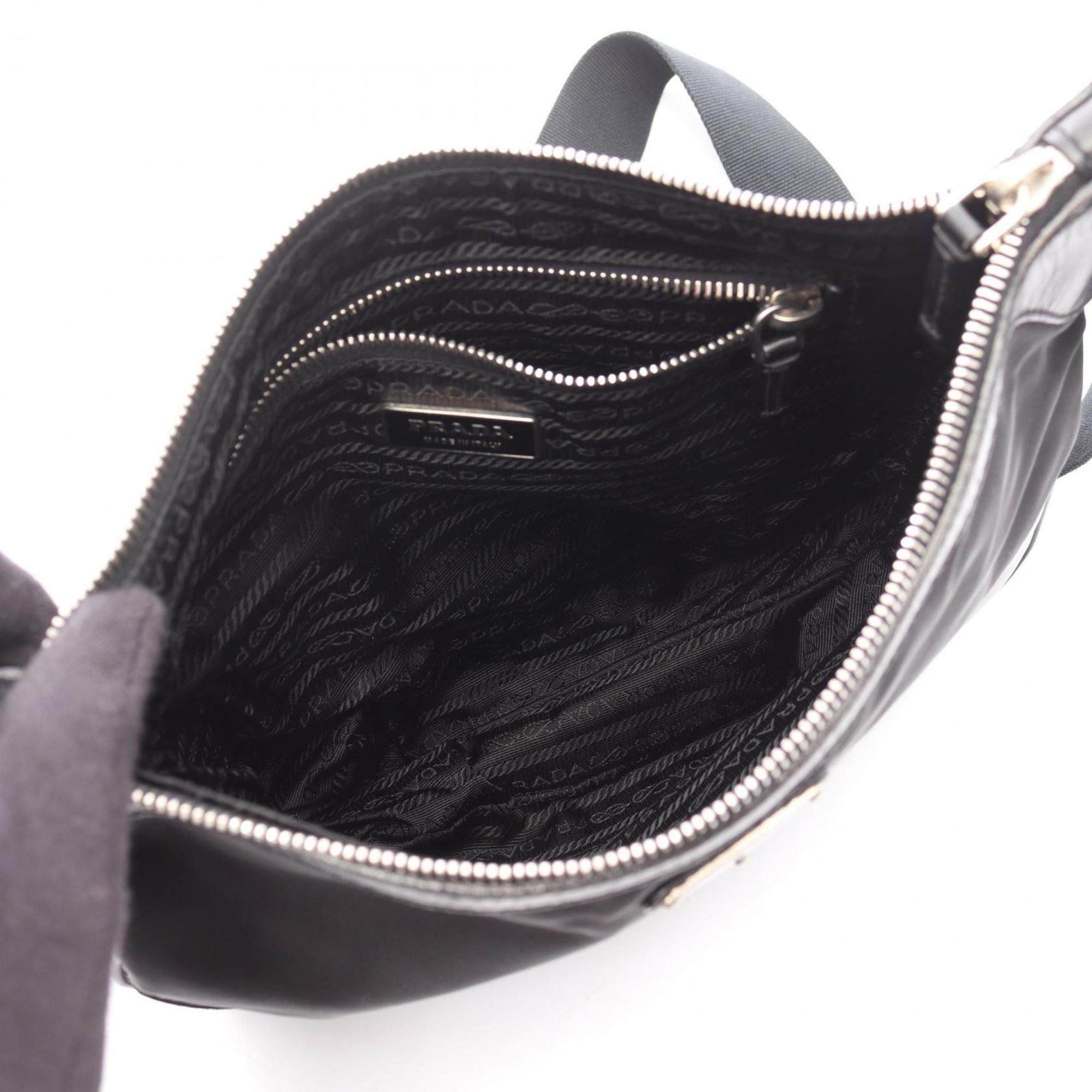 Nylon Leather Shoulder Bag (Pre-Owned) - Prada - Modalova