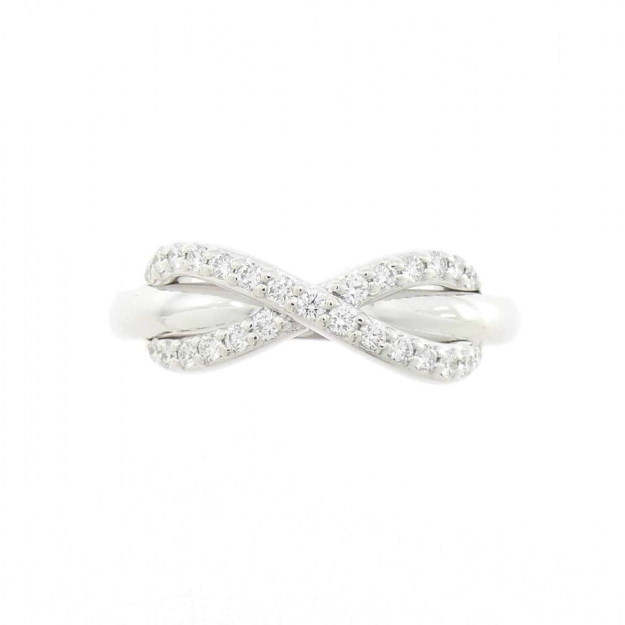 White Gold (18K) Band Ring (Pre-Owned) - Tiffany - Modalova