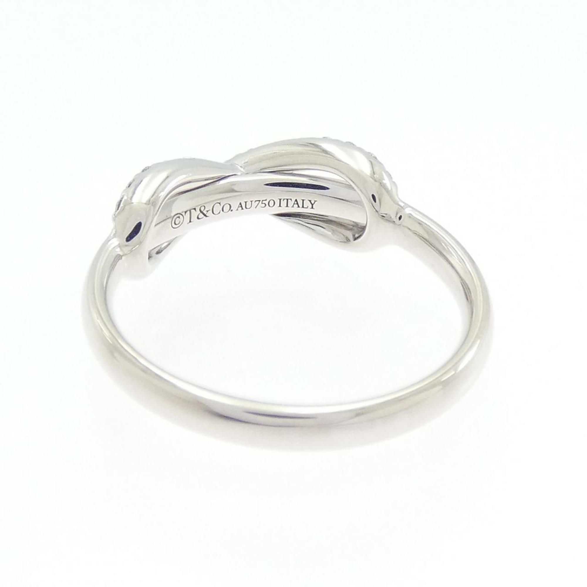White Gold (18K) Band Ring (Pre-Owned) - Tiffany - Modalova