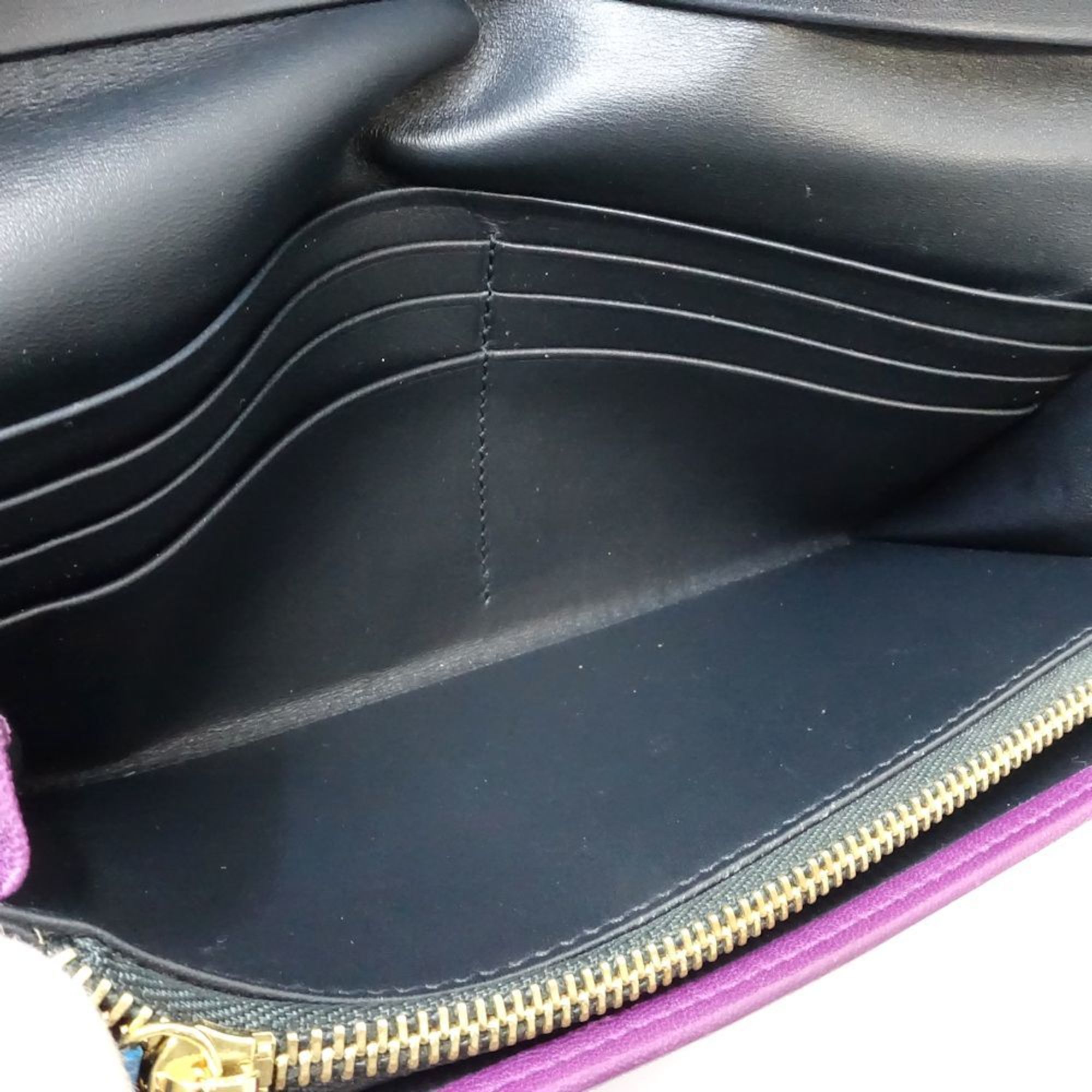 Leather Long Wallet (Bi-Fold) (Pre-Owned) - Loewe - Modalova