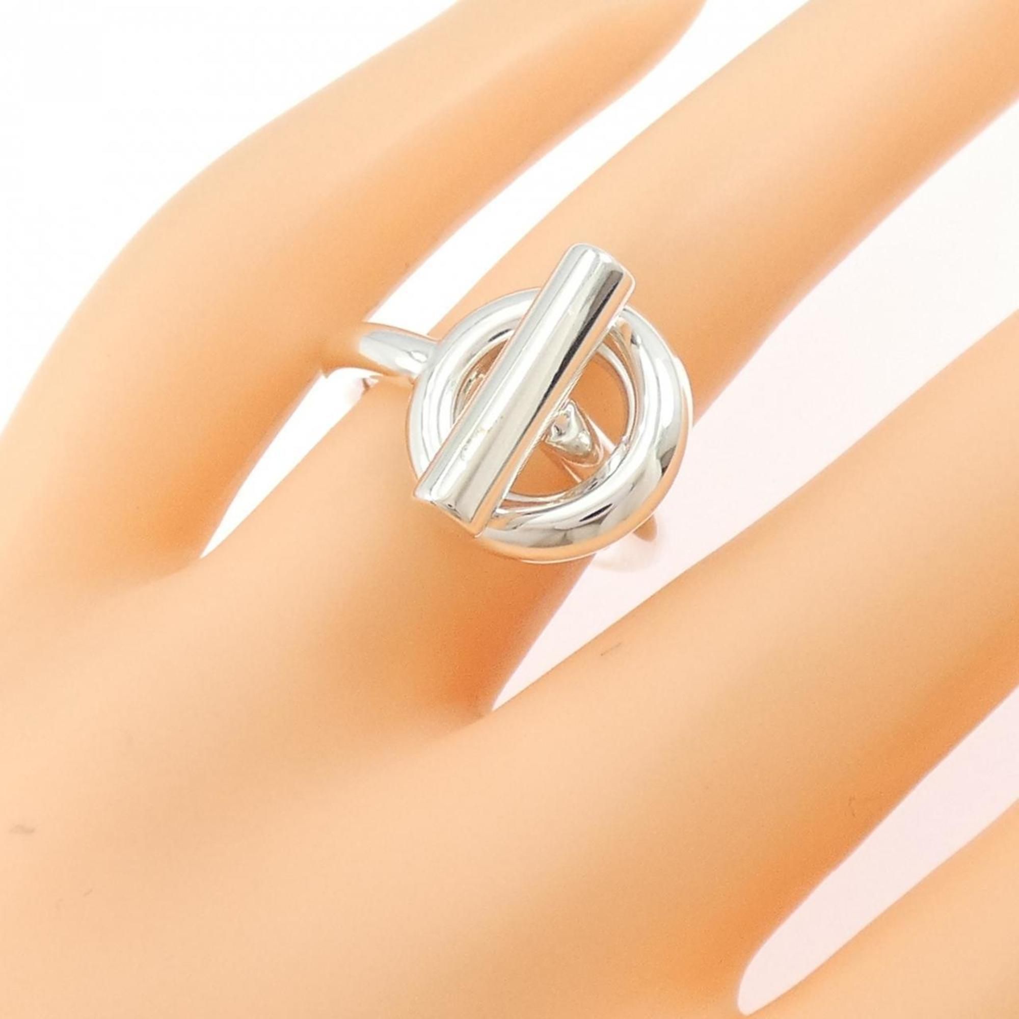 Silver 925 Band Ring (Pre-Owned) - Hermes - Modalova