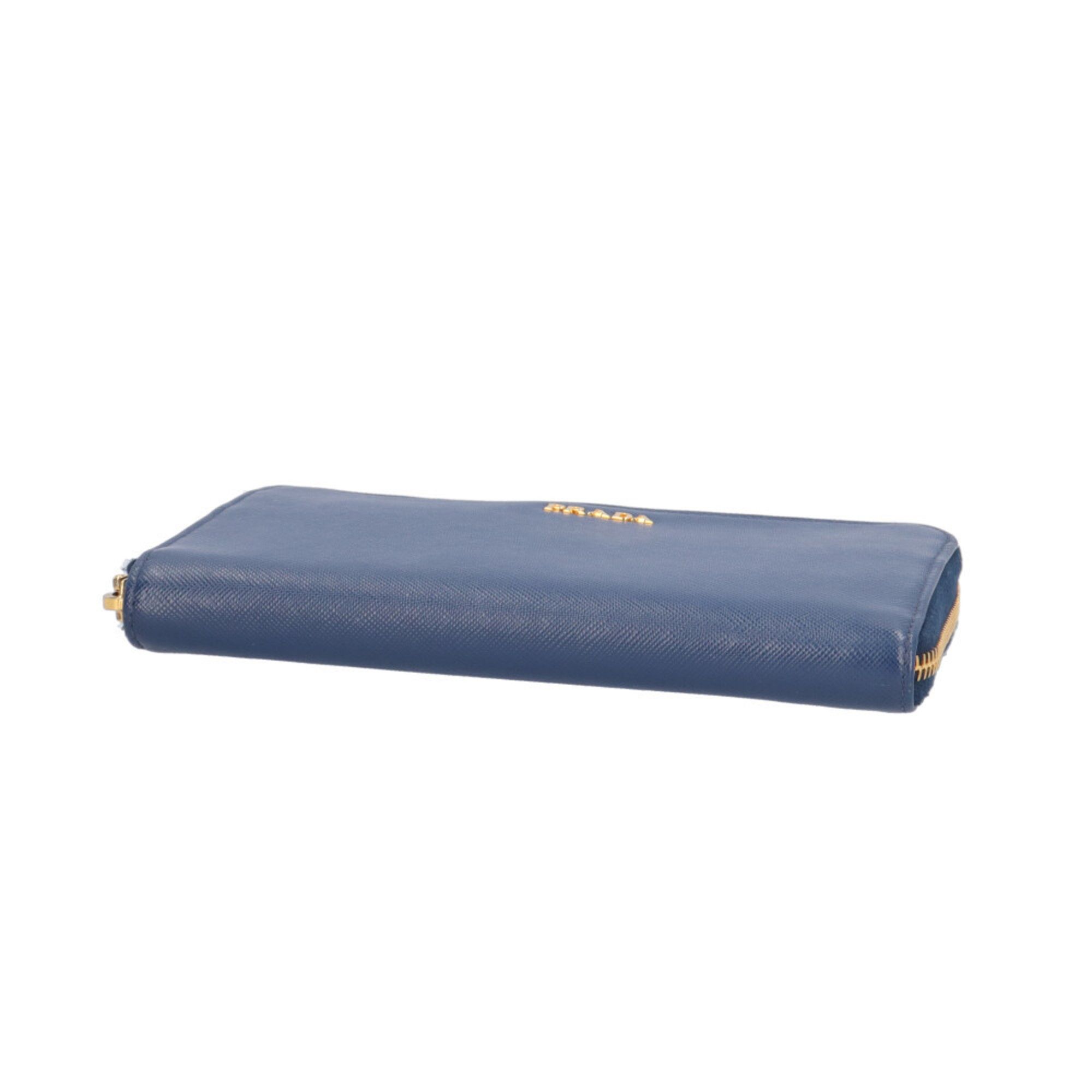 Leather Long Wallet (Bi-Fold) (Pre-Owned) - Prada - Modalova